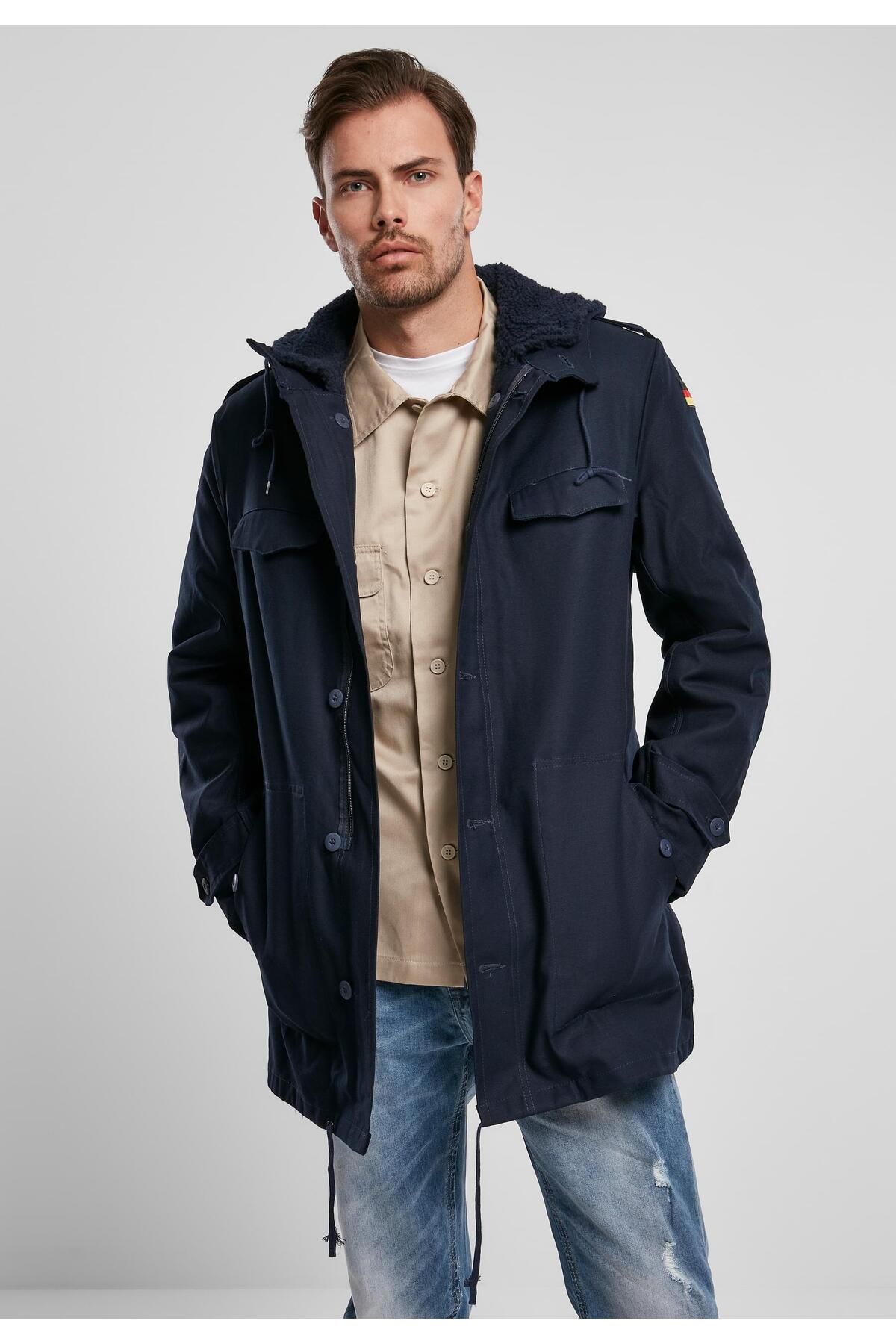Brandit-Herren Bw Flag Parka 3