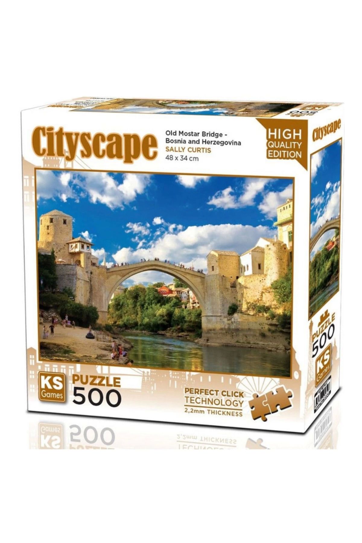 Skygo Ks Games Old Mostar Bridge Bosna-Hersek Puzzle 500 Parça