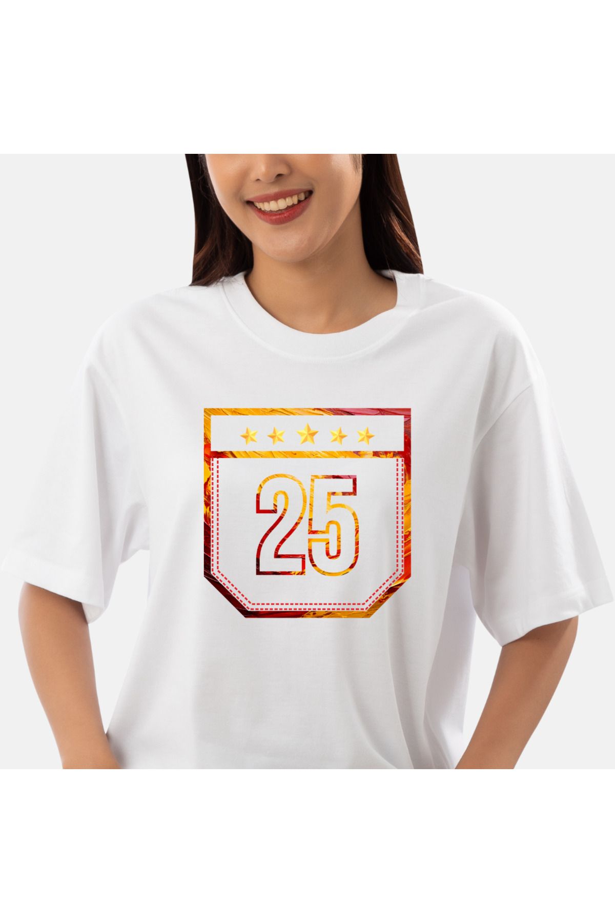 Gala Stile 25. Şampiyonluk Özel Seri Oversize Unisex Tişört