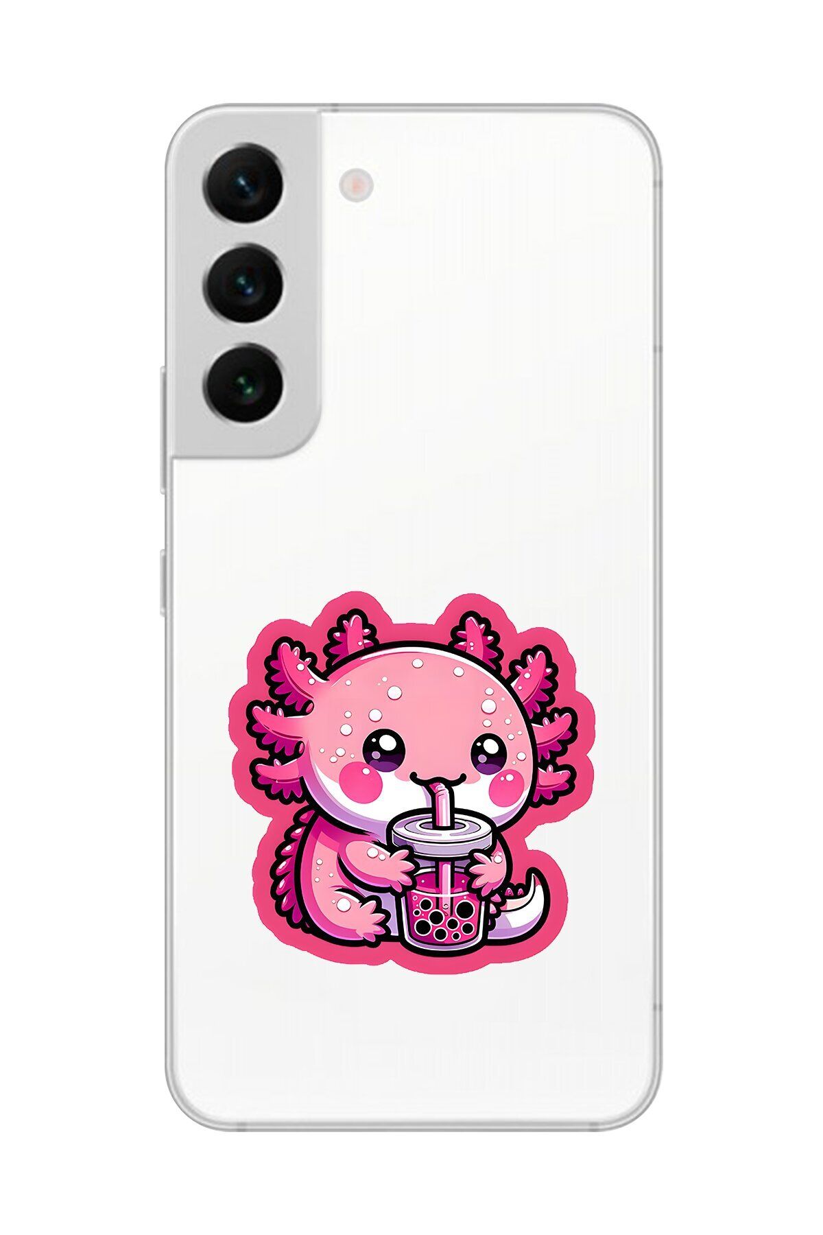 Dali Design Galaxy S22+ Uyumlu Şeffaf Kılıf Şeffaf New Minies 4 Tasarımlı