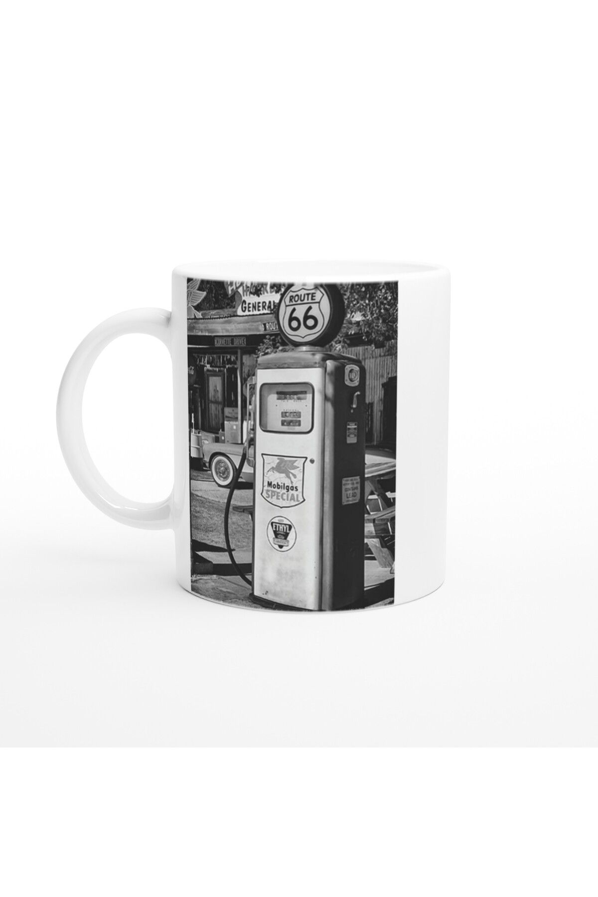 Wisdom Rain Route 66 Mobilgas Nostaljik Kupa Bardak