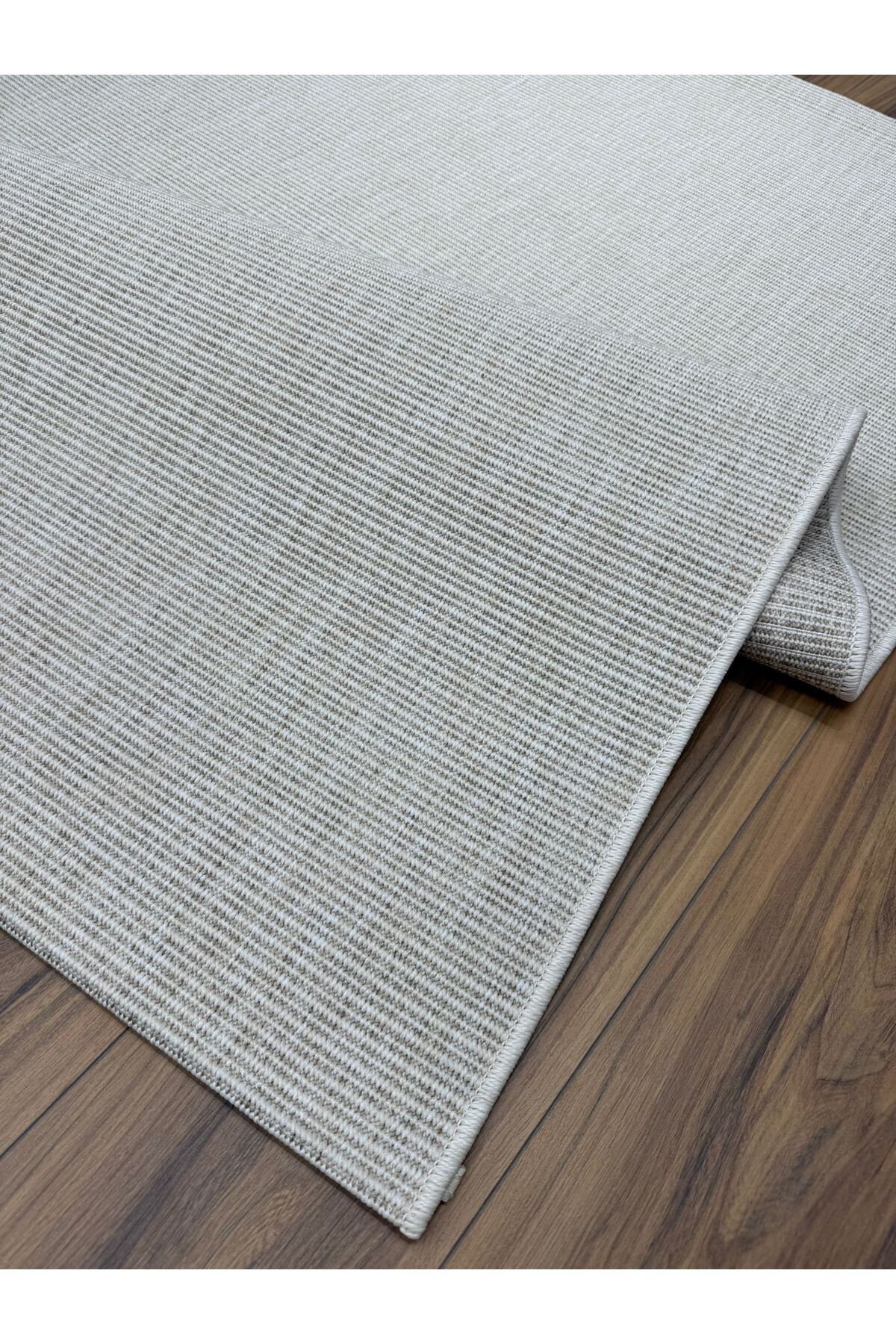 Neşem Halı Boutique Sisal halı 663 - KREM Hasır Dokulu Kolay Temizlenen Jut Görünümlü Halımız