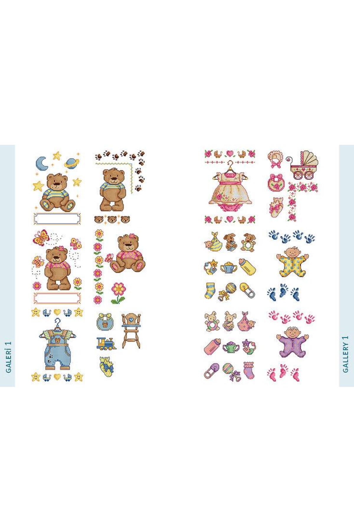 Genel Markalar Kanaviçe MOTİF SERİSİ 2- BEBEK VE ÇOCUK fotoğrafı 7 (önizleme)