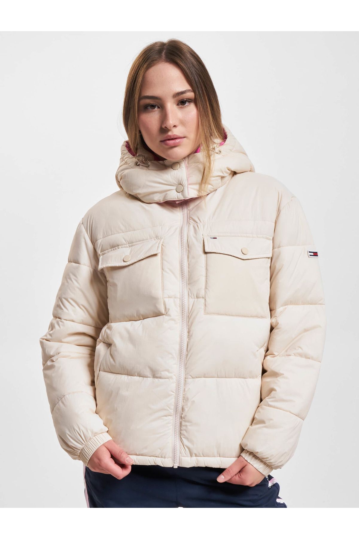 Tommy Hilfiger-Damen Tommy Jeans Kontrast Kapuze 4