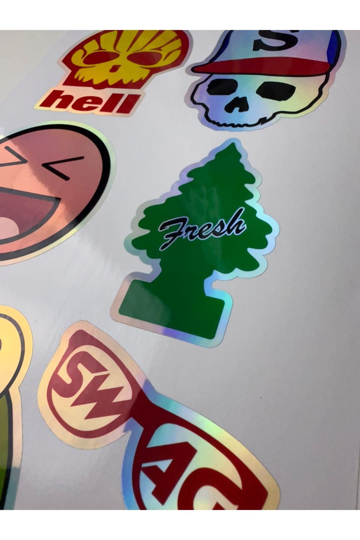 cakaybu Araba Sticker ( Etiket ) notebook,kask, duvar, bisiklet, motosiklet, dolap, kapı A4 Boyutlarında