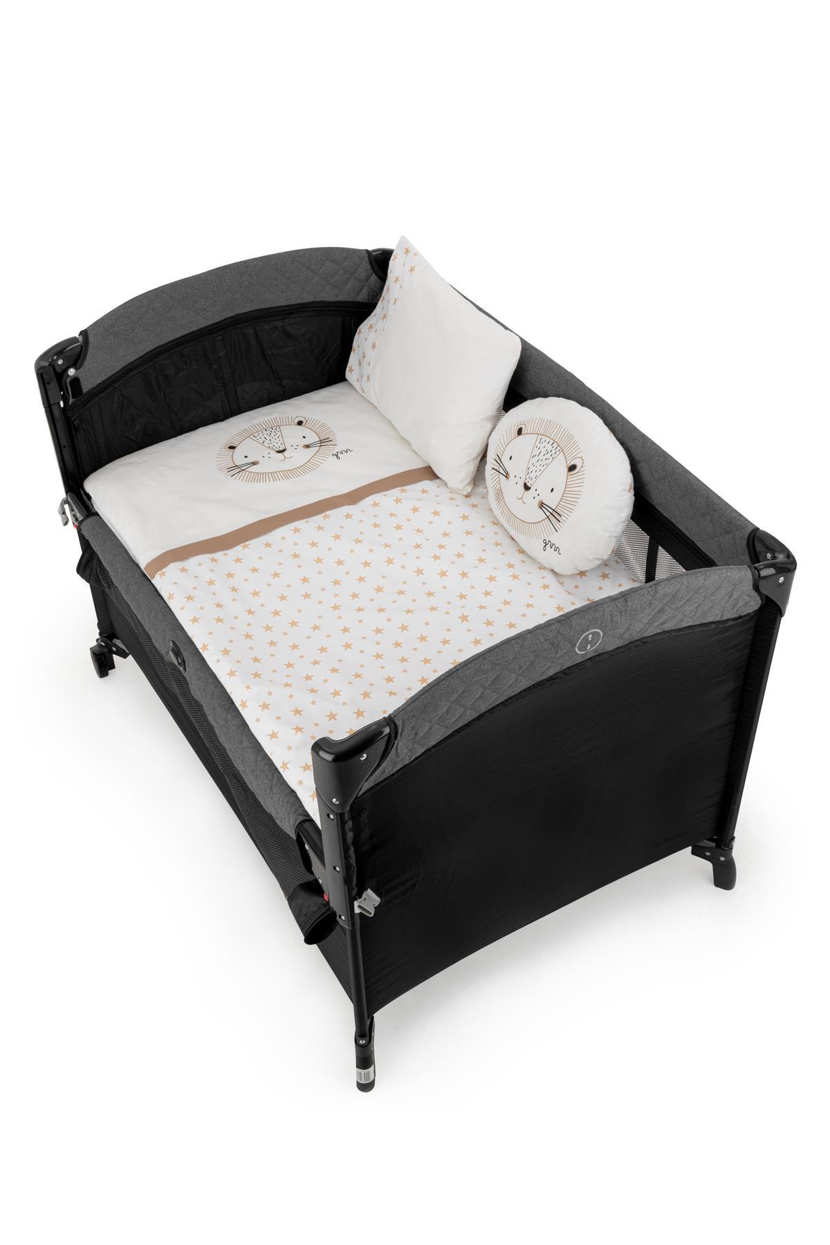 Wellgro Park Yatak Uyku Seti, Bebek Beşik Uyku Seti - 6 Parça, Bej fotoğrafı 5 (önizleme)