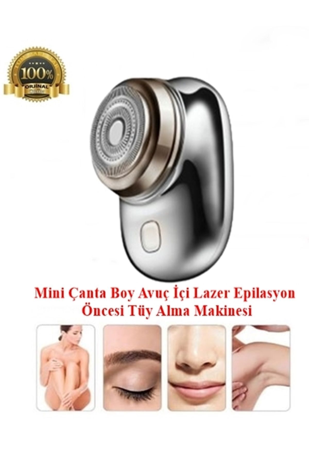 teknotrust Şarjlı Tıraş Makinesi Saç Sakal Lazer Epilasyon Öncesi Vücut Tüy Alma Erkek Kadın Kullanıma Uygun