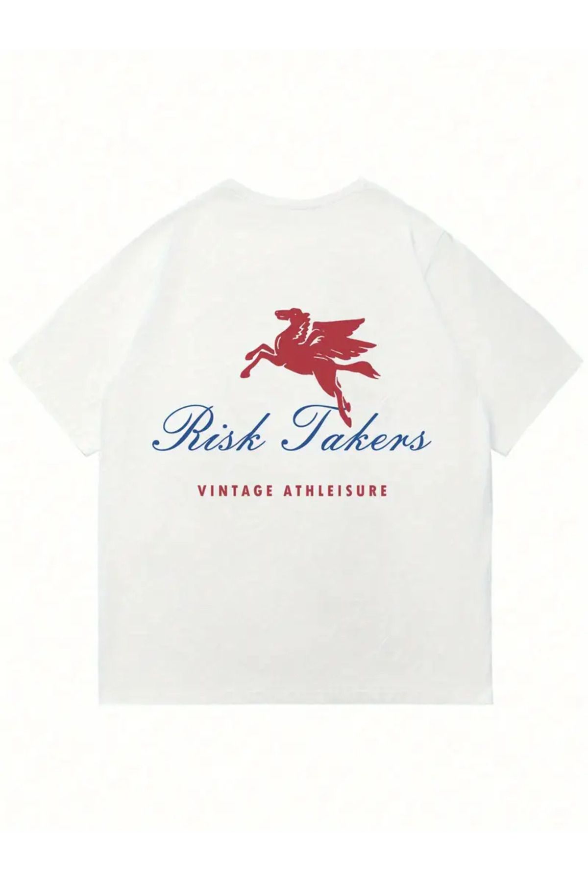 AEMİ Erkek Baskılı %100 Pamuk Oversize T-shirt