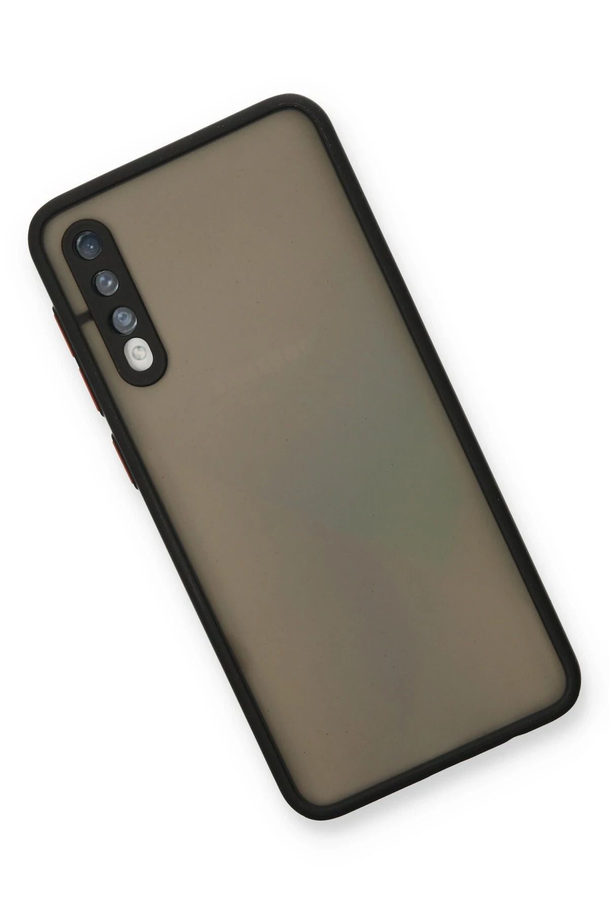 NewFace Samsung Galaxy A30S Kılıf Montreal Silikon Kapak - Siyah MRAYD