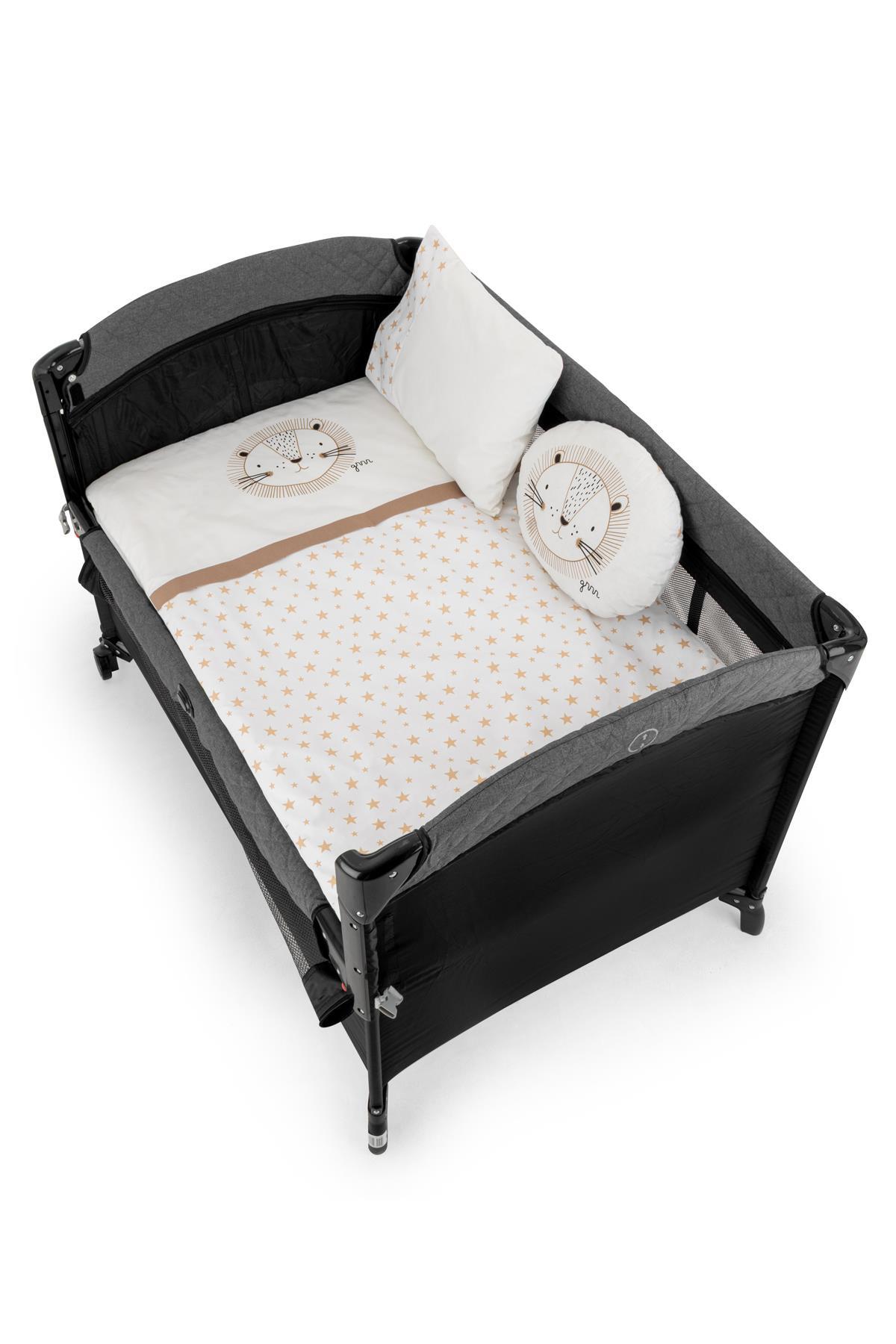 Wellgro Park Yatak Uyku Seti, Bebek Beşik Uyku Seti - 6 Parça, Bej fotoğrafı 6 (önizleme)