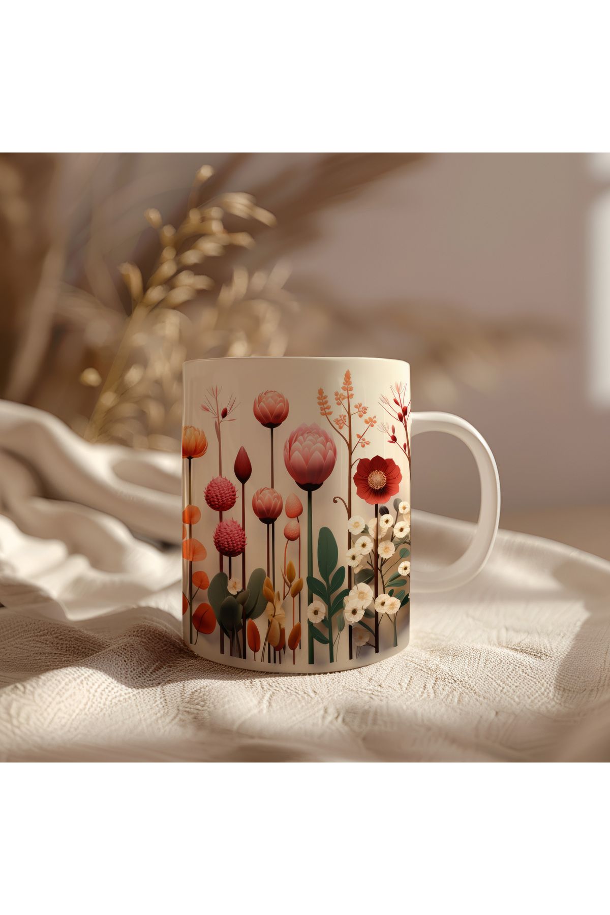 waspandhornet Floral Rhapsody Kahve Kupası