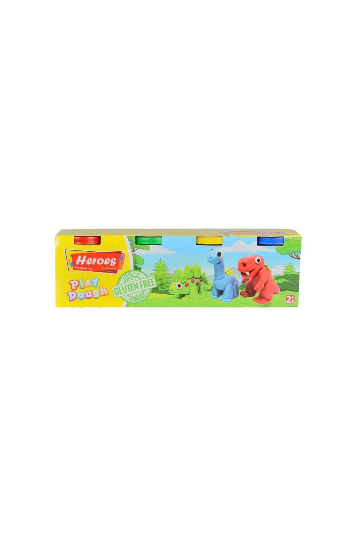 Skygo ERN-604 Heroes Premıum Dörtlü Oyun Hamuru - Eren Oyuncak