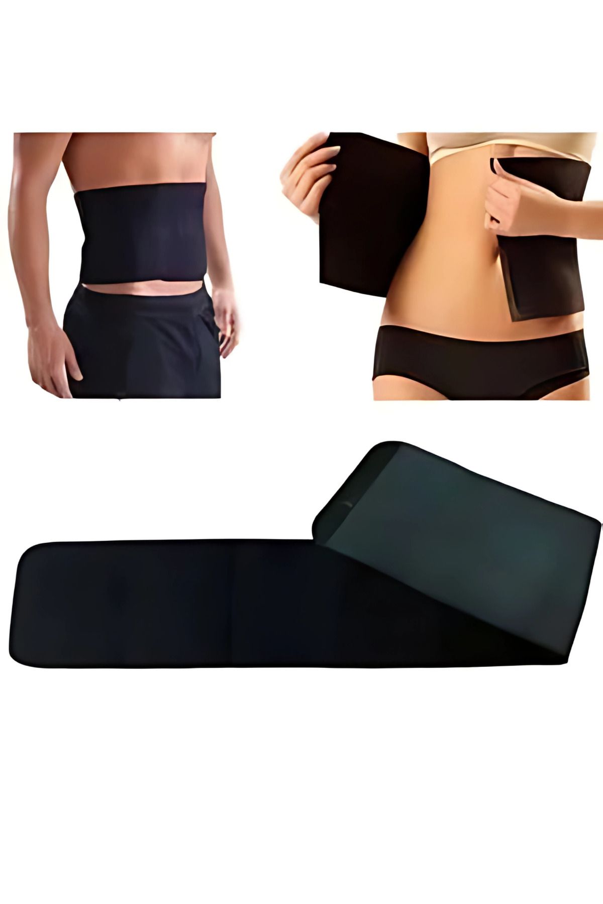 Go İthalat Termal Sauna Kemer Bel Korsesi Takım - Terletici Atlet Spor Korse