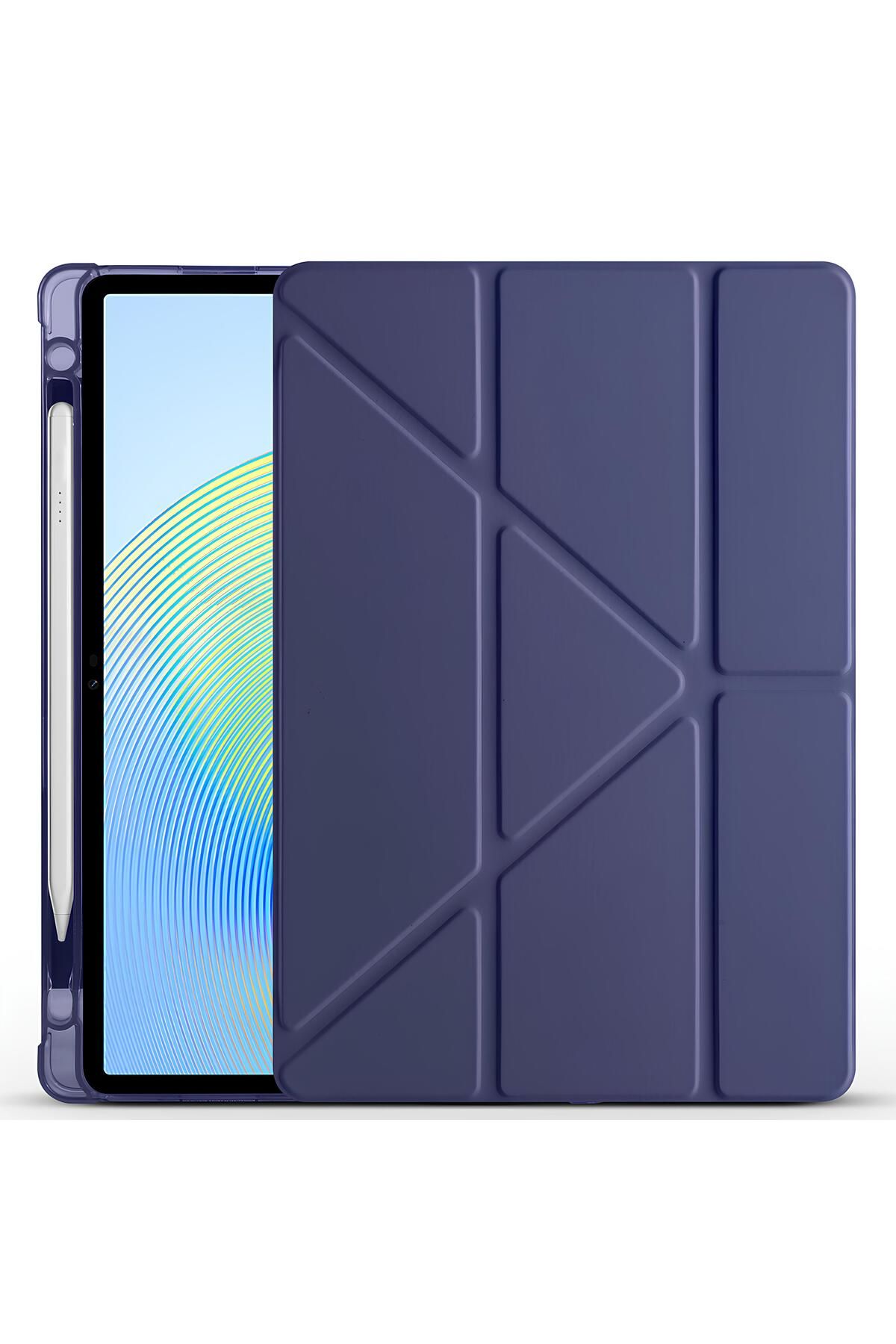 Hatreds Honor Pad V9 Uyumlu Akıllı Tri-Fold Tablet Kılıfı