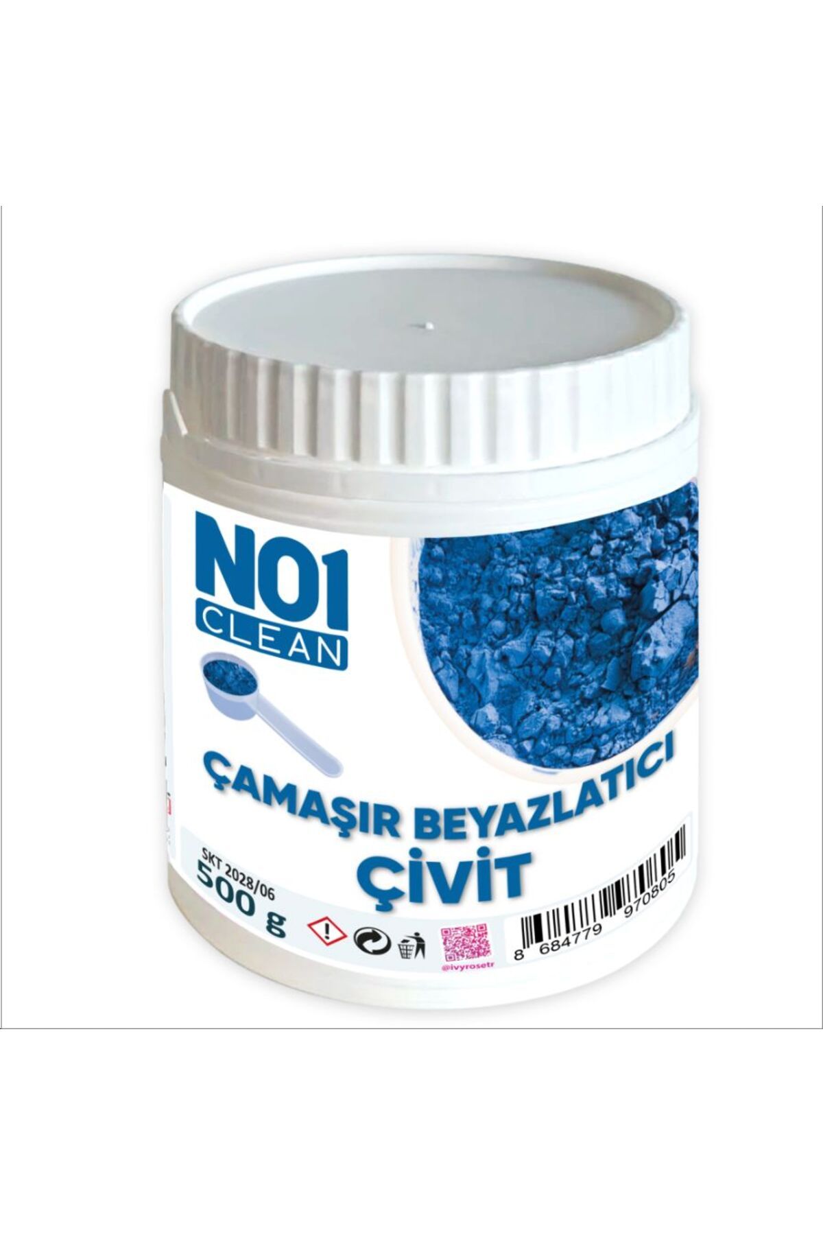 no1 clean ÇAMAŞIR BEYAZLATICI ÇİVİT 500 GR