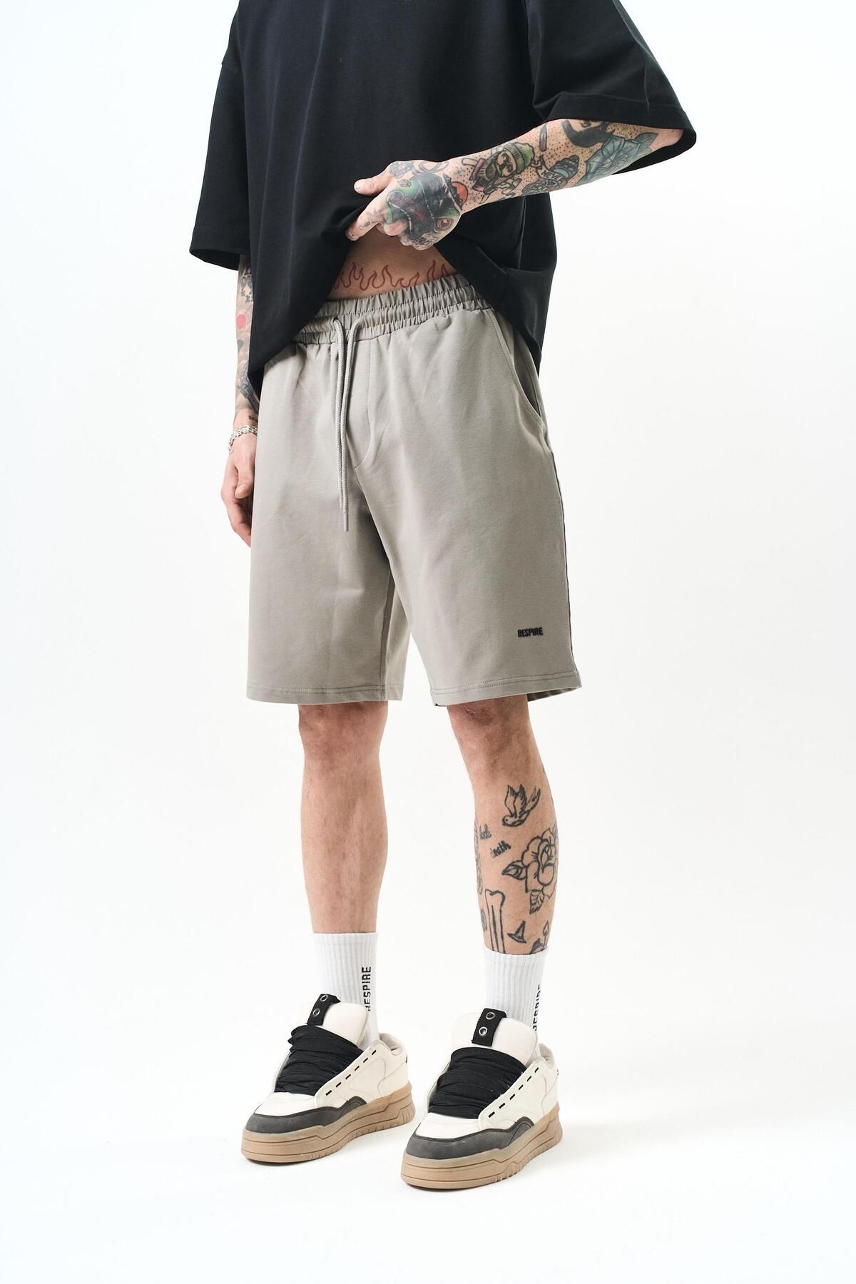 Respire-Graymen'Swaistelasticbasicshorts 2