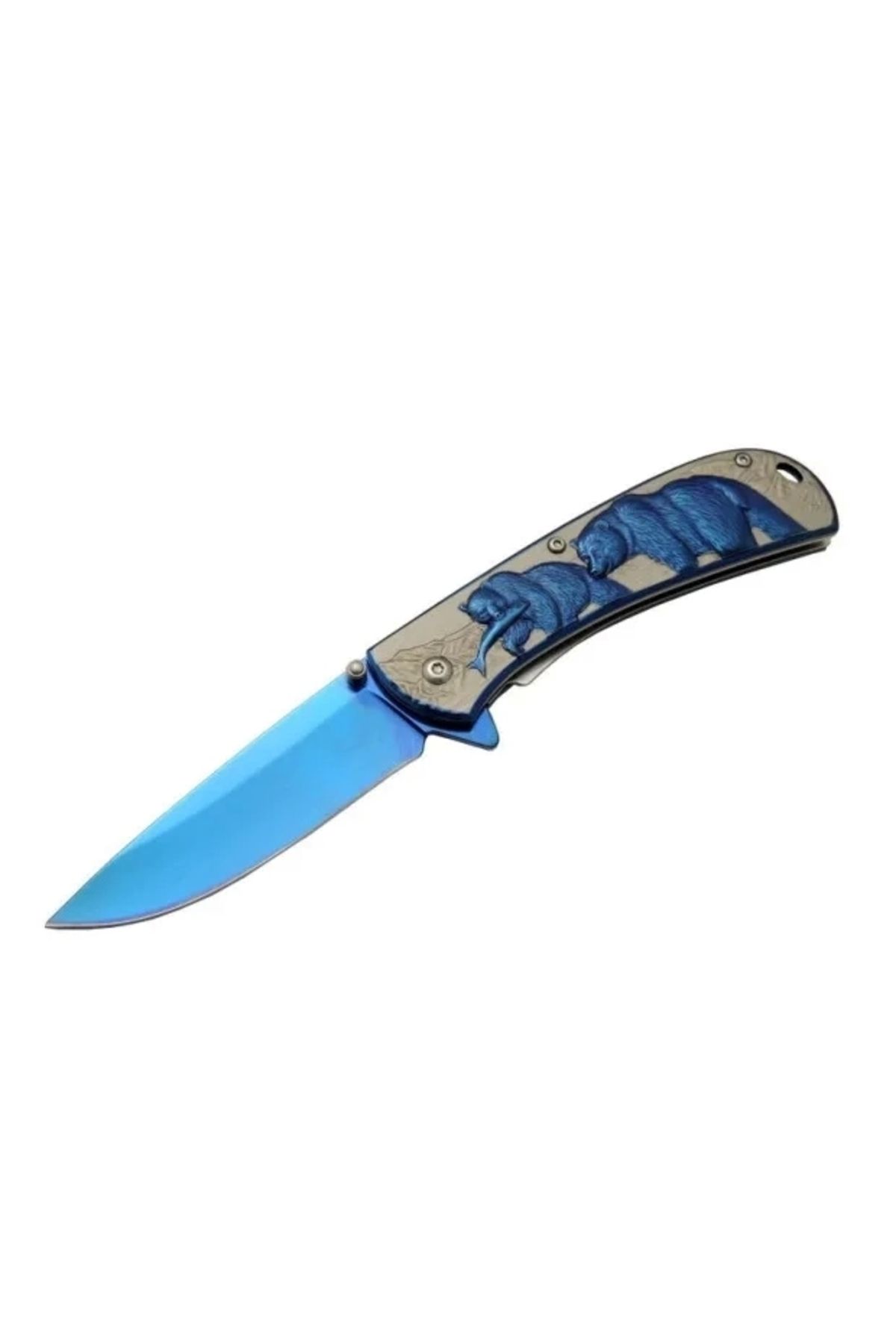 ÇERÇİCİ Ayı Yst5953bl Çakı Mavi Çift 20 Cm