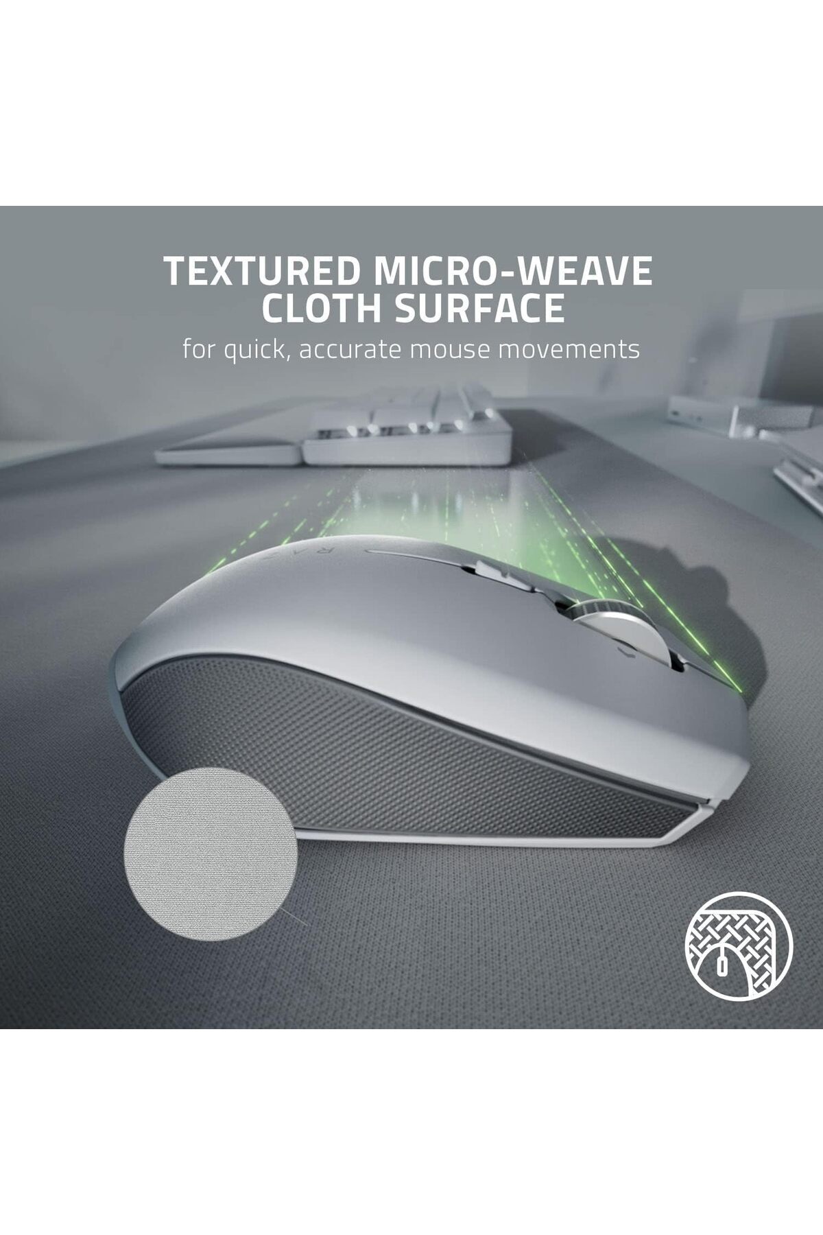 RAZER-Pro Glide: Thick, High-Density Foam - Non-Slip Base - XXL 3