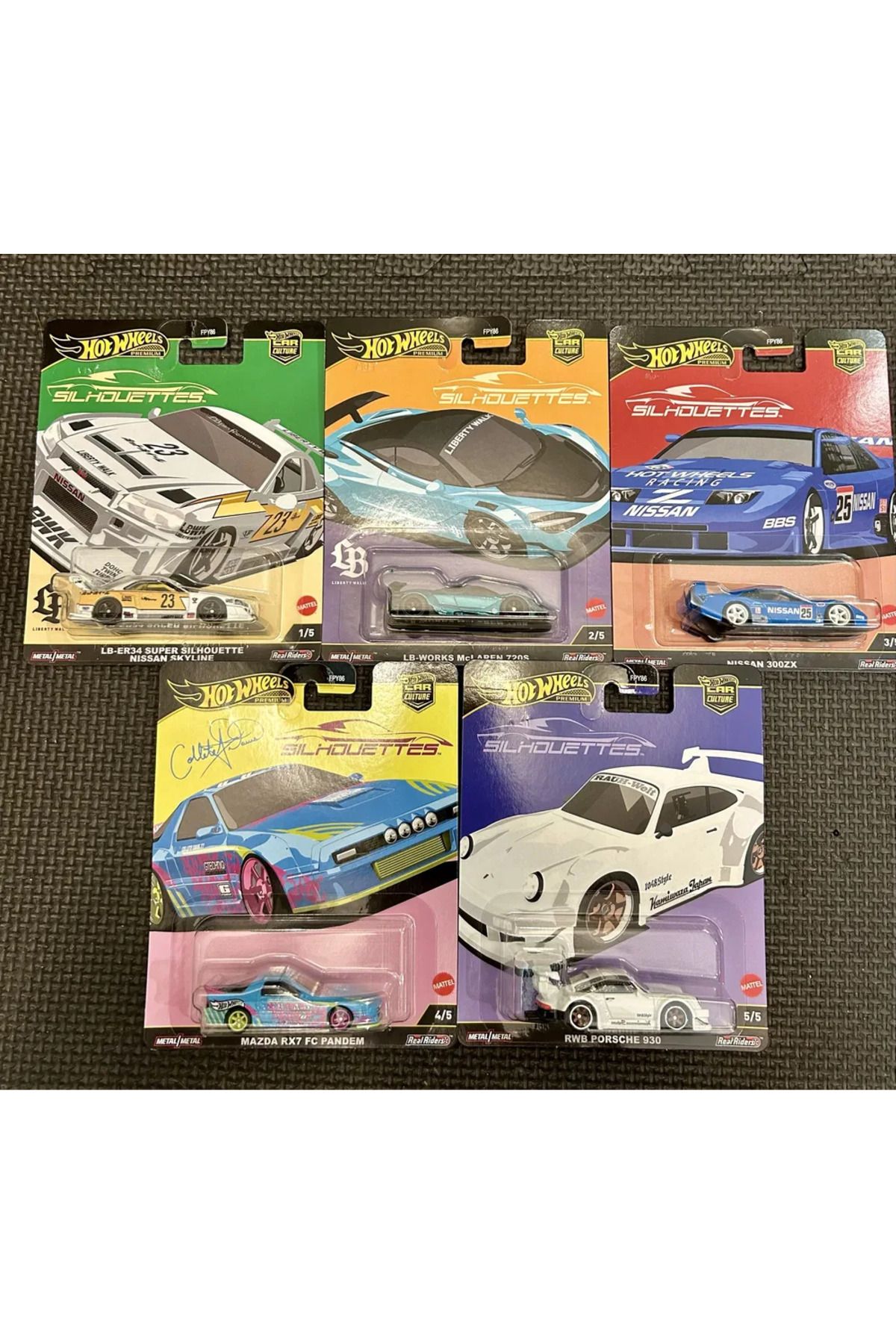 HOT WHEELS HotWheels Silhoettes Set