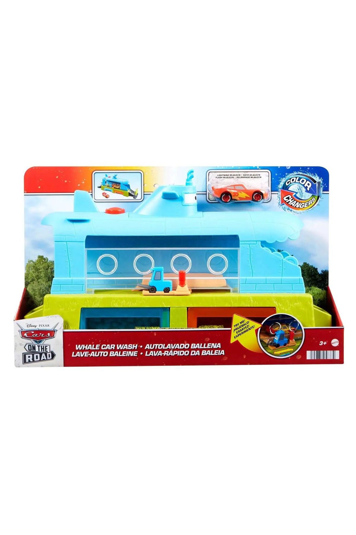 Easy Tedarik HGV70 Cars Balina Araba Yıkama Oyun Seti