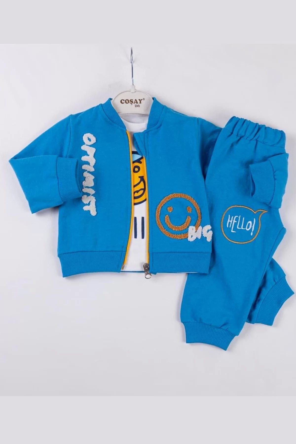 Moda Şahsenem Optimist Nakışlı Erkek Bebek Takım