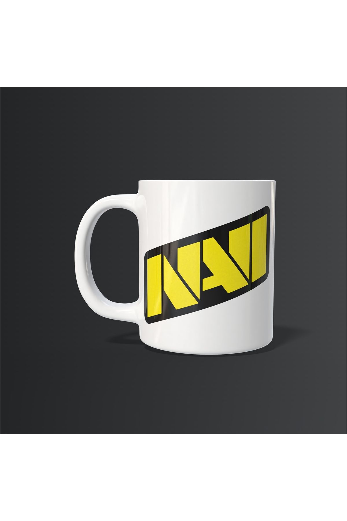 cupcraft NaVi Logosu Baskılı Kupa Bardak