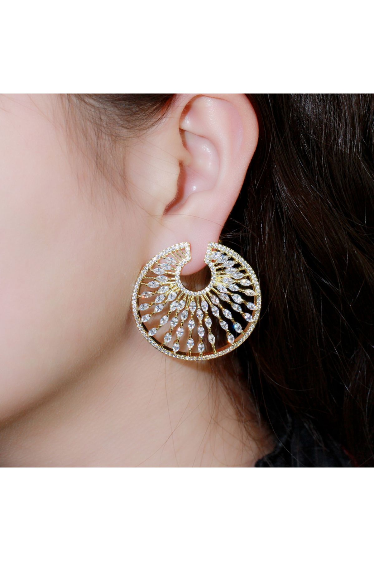 la nuit jewellery Hera's Tear Küpe
