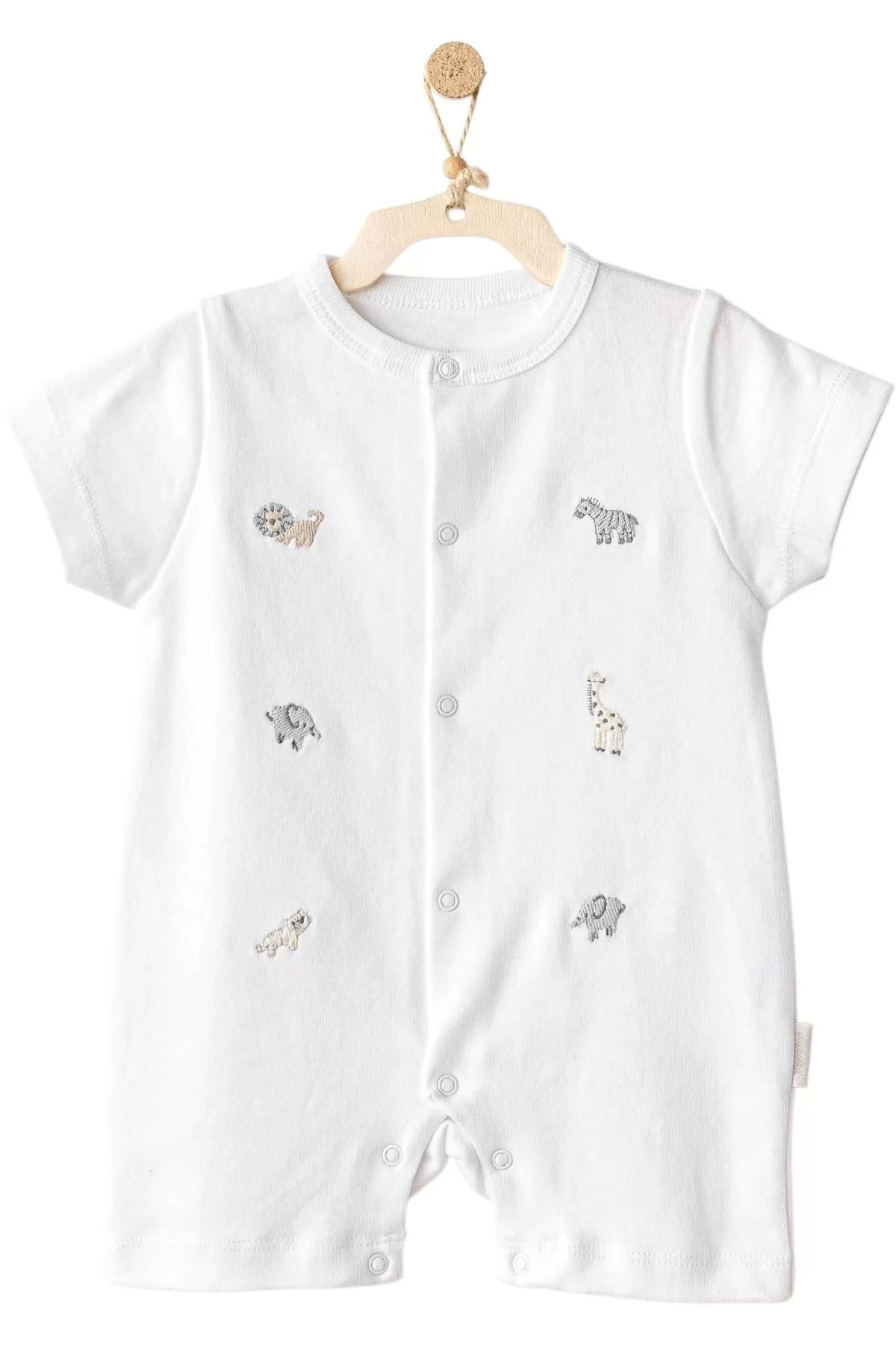 Moda Şahsenem Andywawa Ac25805 Little King Bebek Tulum White