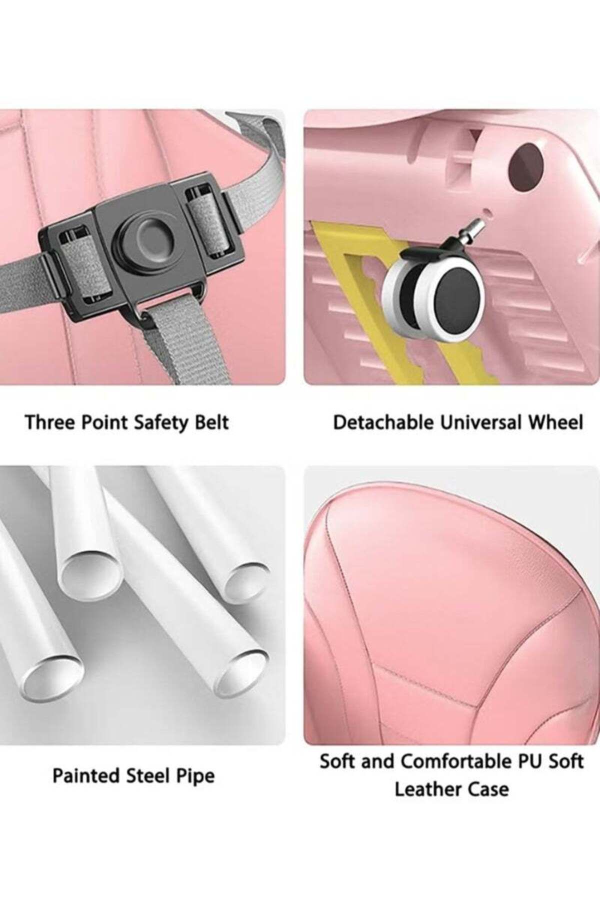 COOYA-7 In 1 Adjustable Dining Chair For Baby/Toddler, Stable Structure, Easy to Clean, Multiple Modes 7