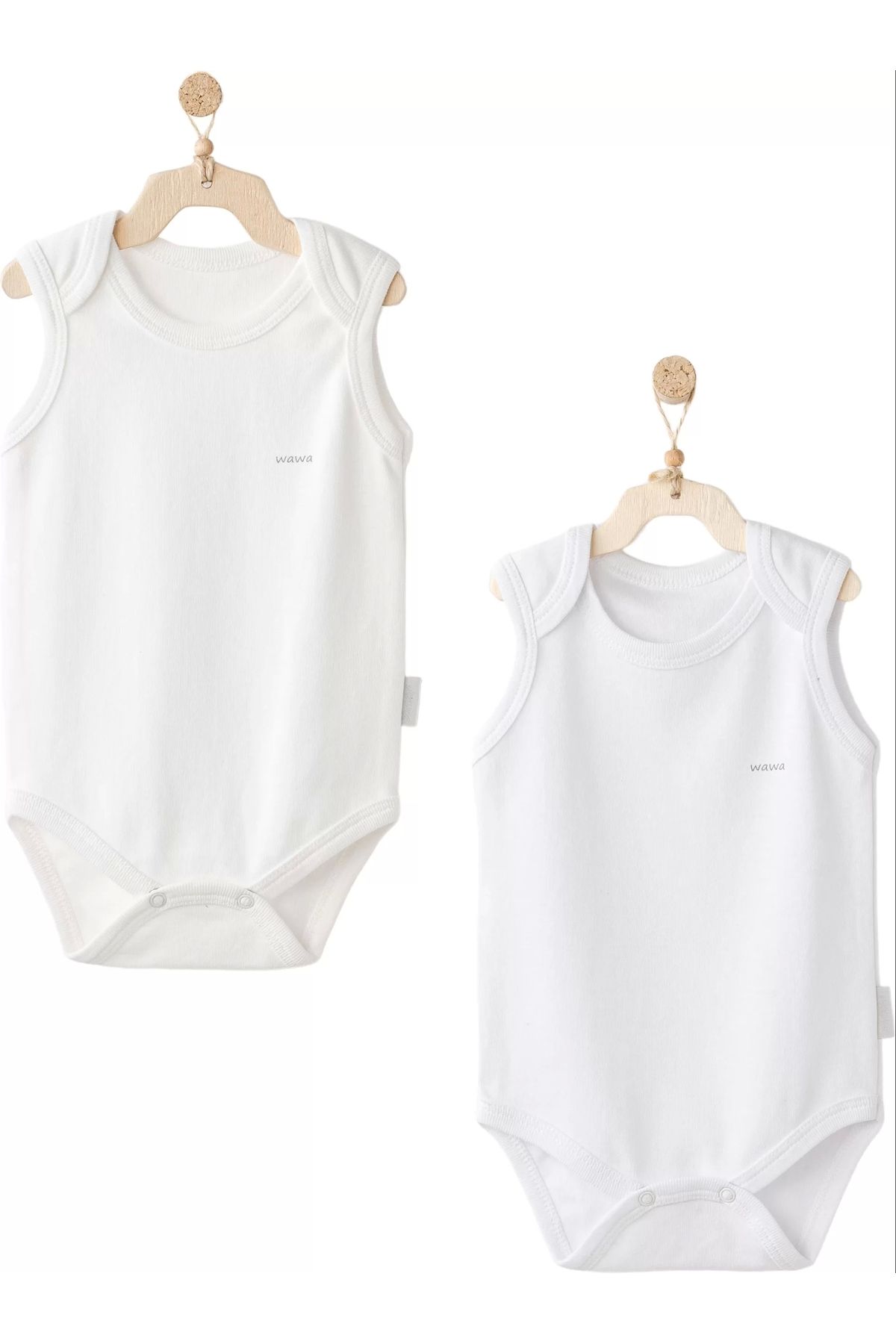 Moda Şahsenem Tank 2'li Basic Body Ekru