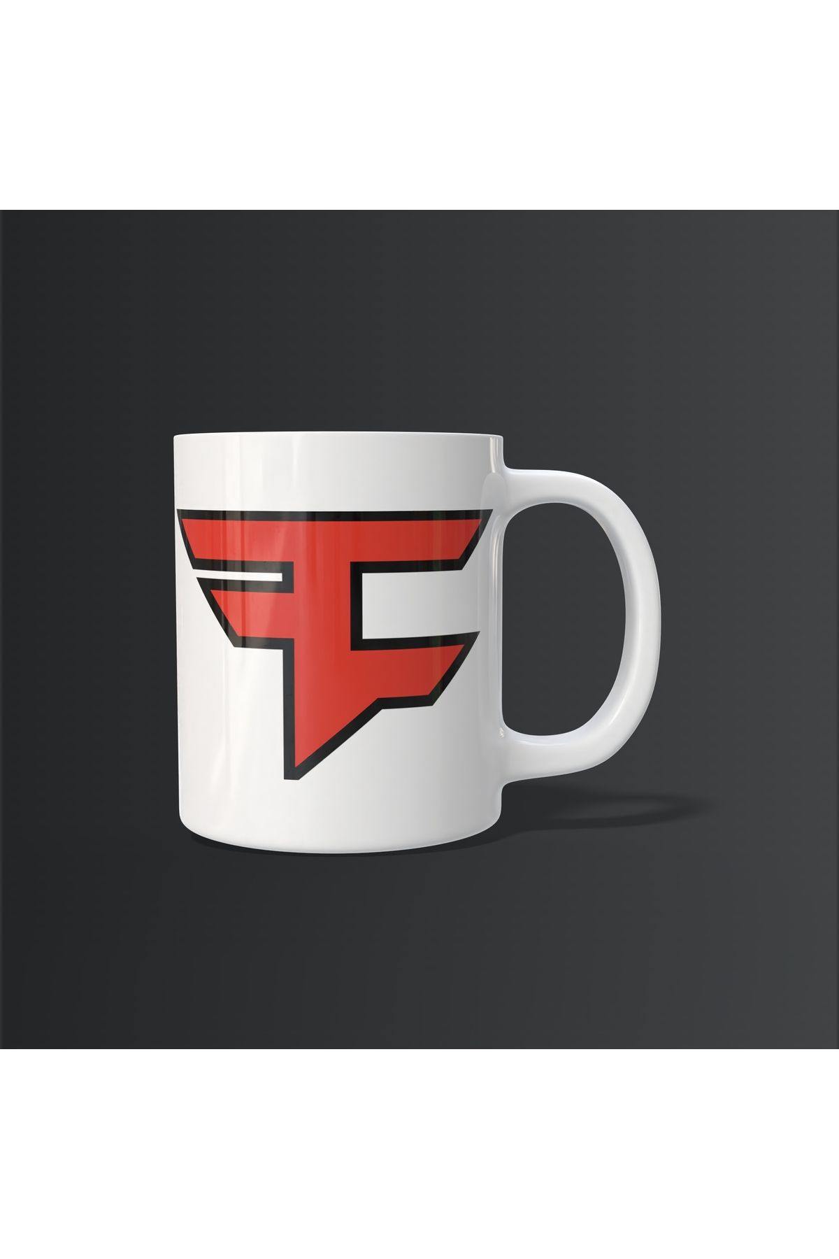 cupcraft FaZe Clan Logosu Baskılı Kupa Bardak