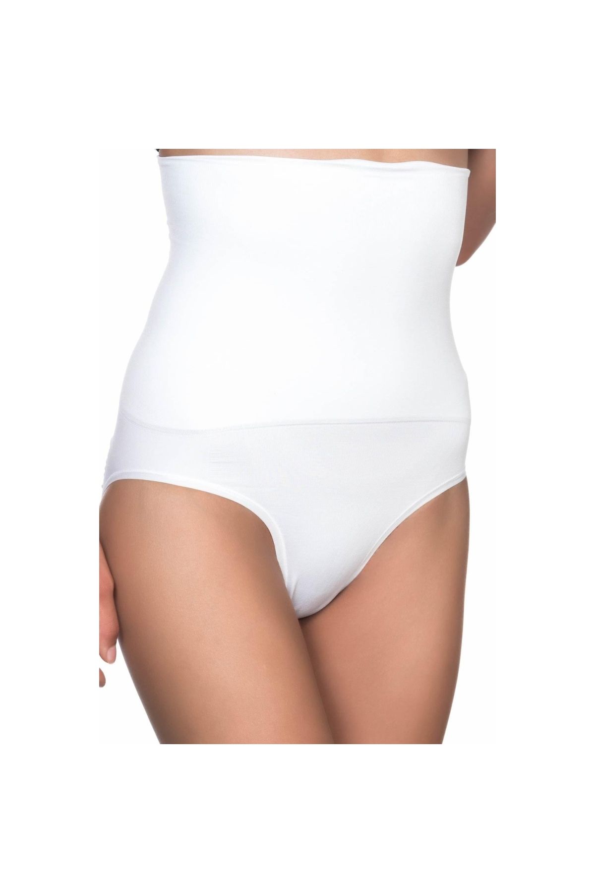 Narnuga MİRAXX BEYAZ MI Emay 2009 Yüksek Bel Double Slip Korse