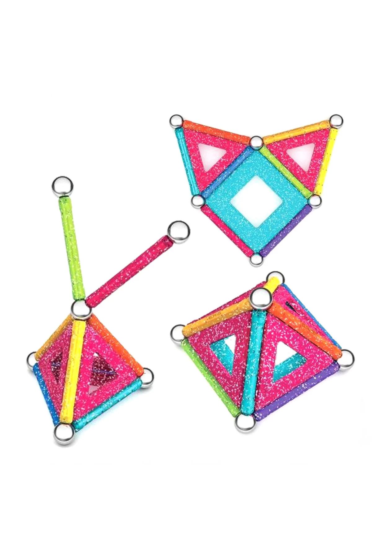 Skygo Geomag Glitter Manyetik Zeka Oyunu 22 Parça