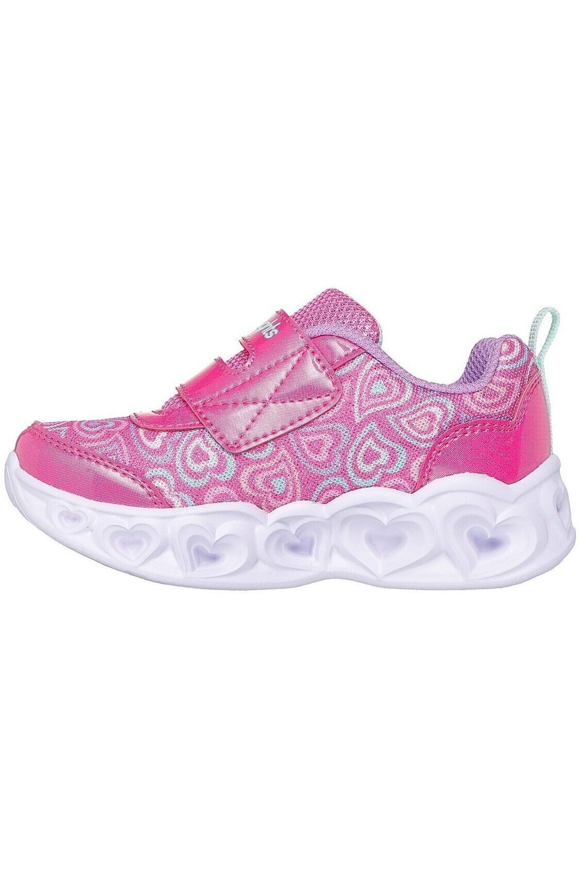 SKECHERS-Sneakers Skechers S Lights-heart Ligh, Pink, Kids 5