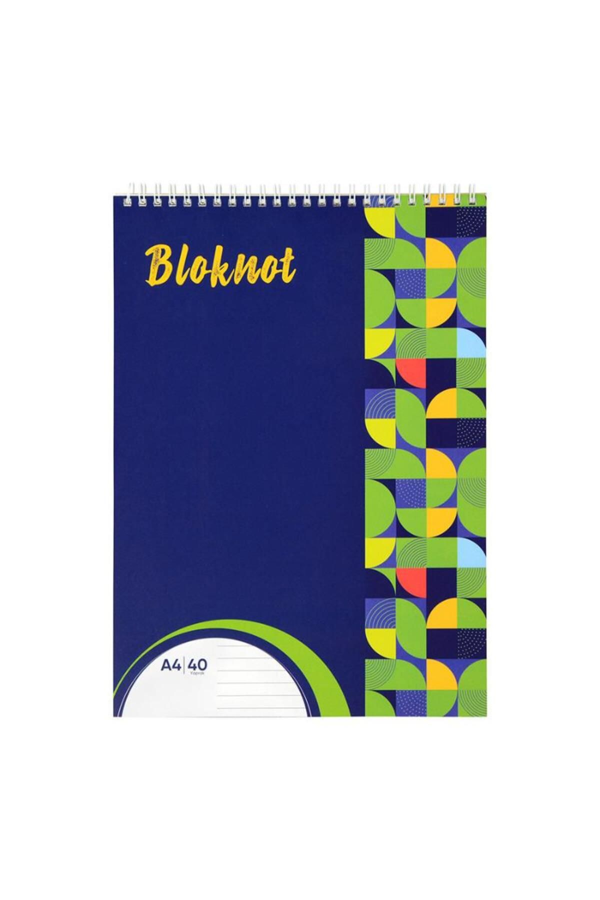 Elit Elitstore Bloknot Defter A4 Spiralli Kareli 40 Yaprak