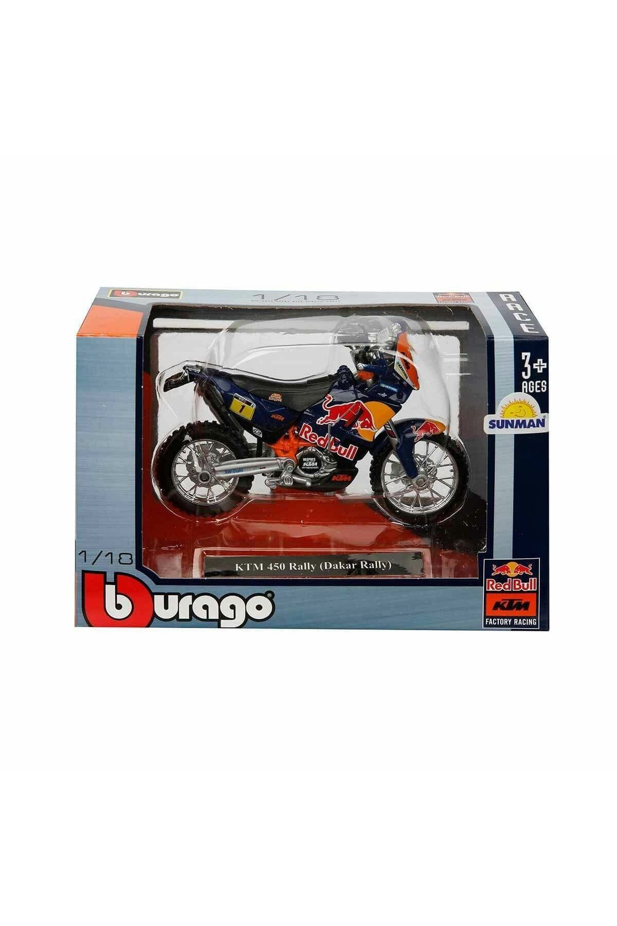 melfxxl eticaret 51070 SUN-BUR-1:18 Motor Red Bull KTM 450 2 Asorti - Sunman