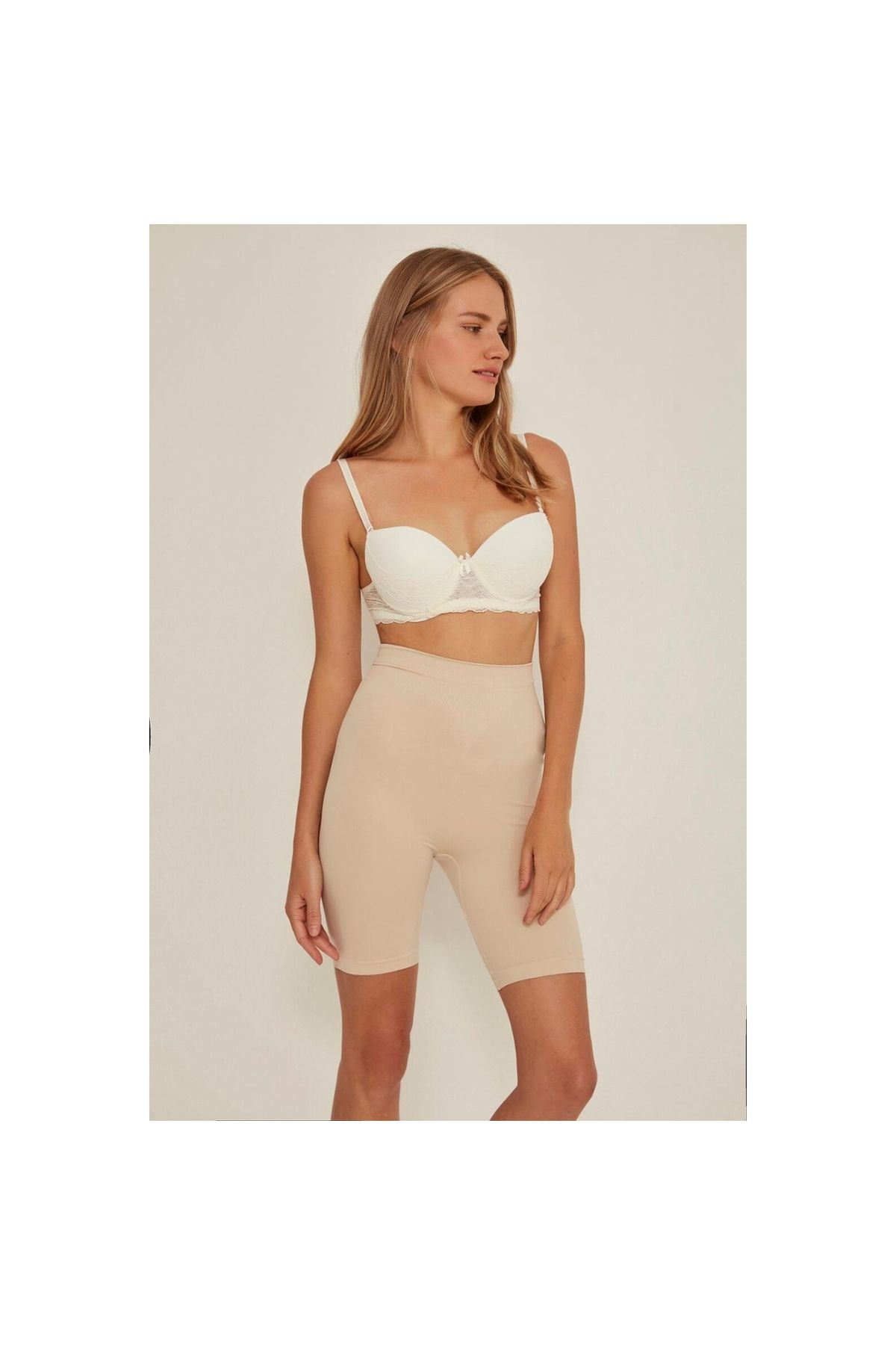 Marsilyan MODLİVE TEN MI Emay 3005 Soft Uzun Paçalı Boxer Korse