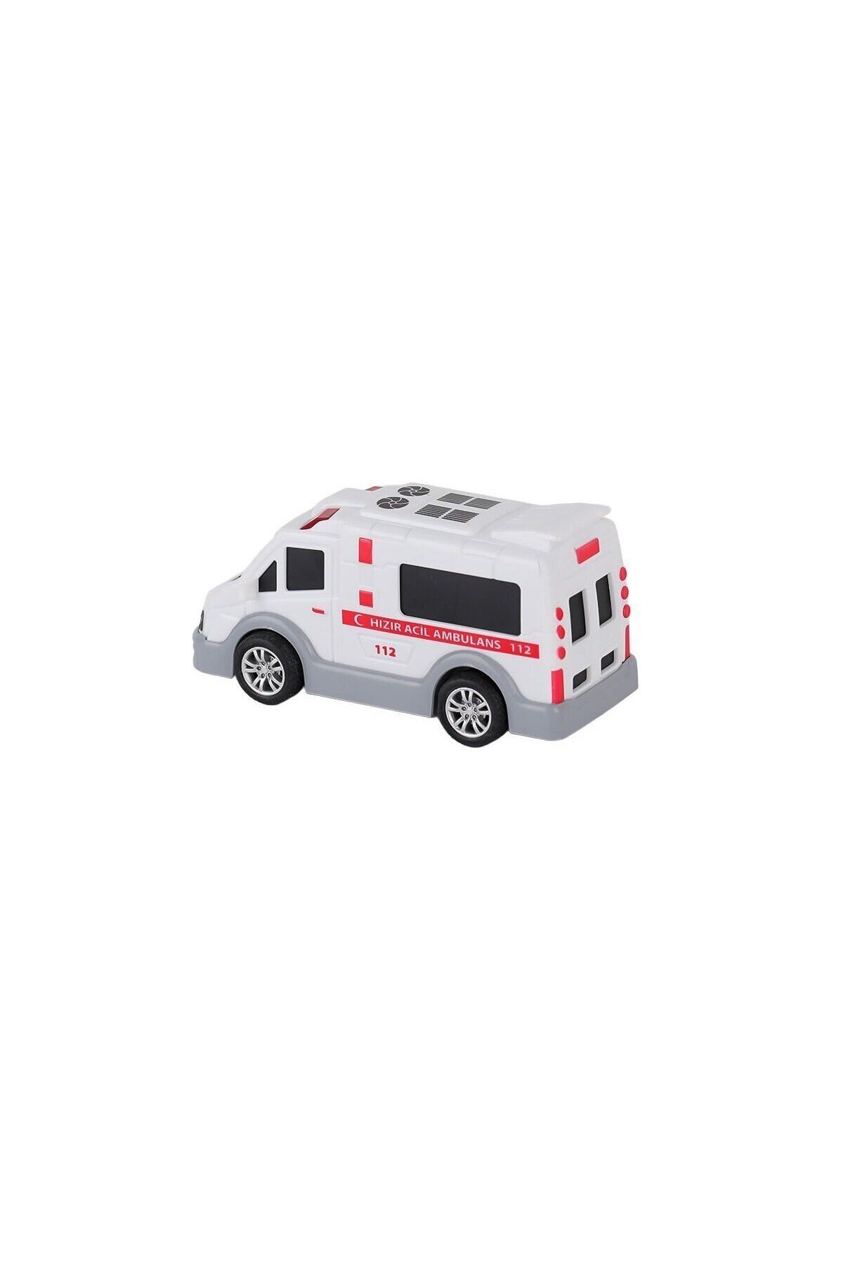 melfxxl eticaret URT004-01 Şehrin Kırılmazları Sürtmeli Ambulans -Birliktoys