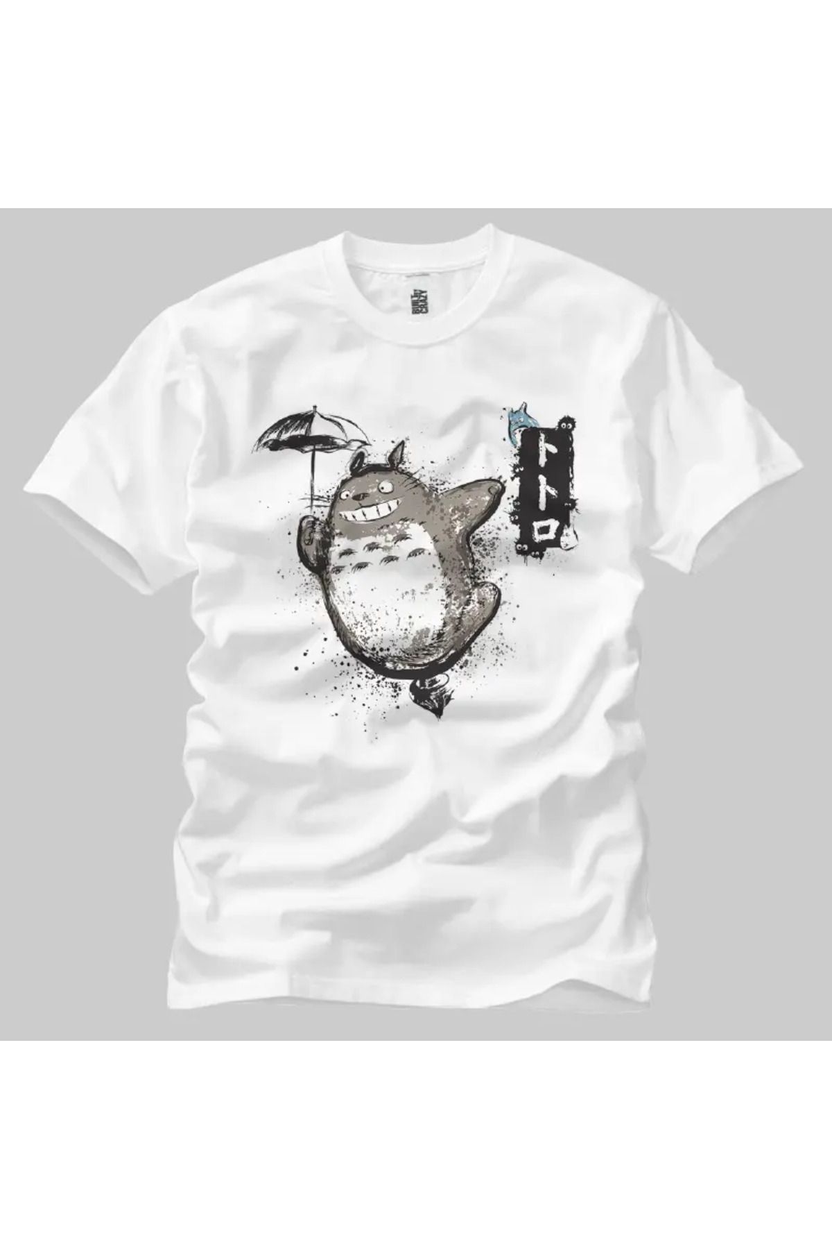 Built By Crazy Totoro Flying With My Neighbours Unisex Tişört