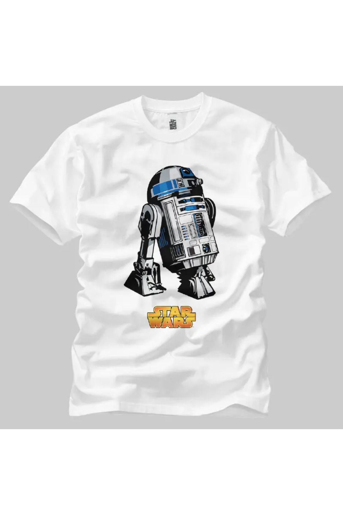 Built By Crazy Star Wars: R2D2 Retro Unisex Tişört
