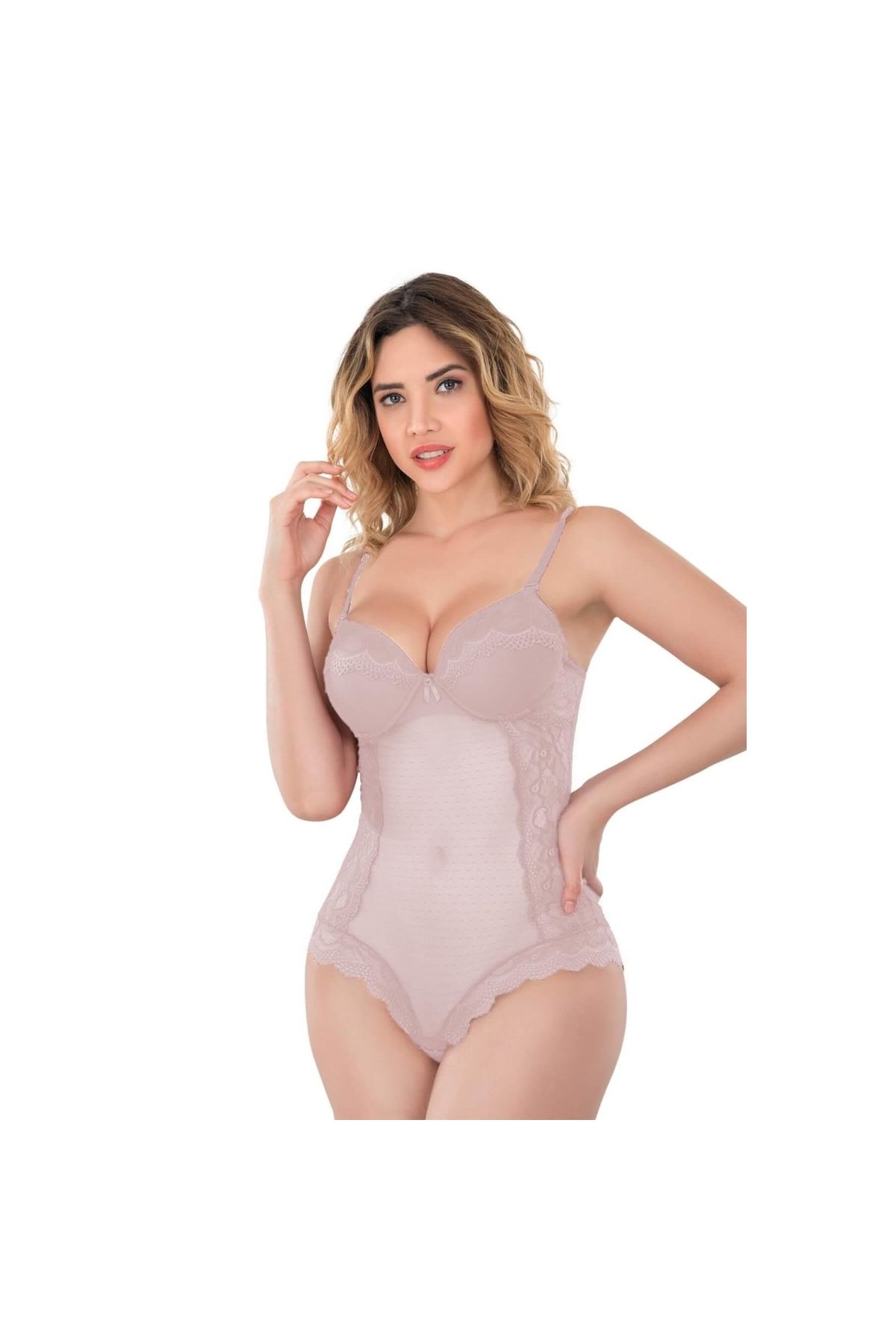 Marsilyan MODLİVE PUDRA MI Emay 176 Dantelli Body
