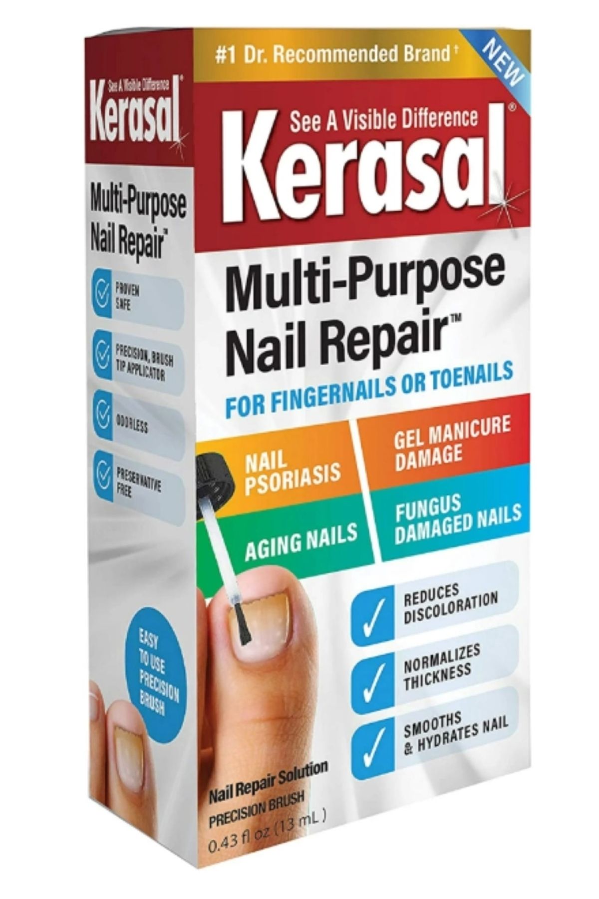 Kerasal Multi Purpose Nail Repair For Fingermails & Toenails Tırnak Onarıcı 13 ml