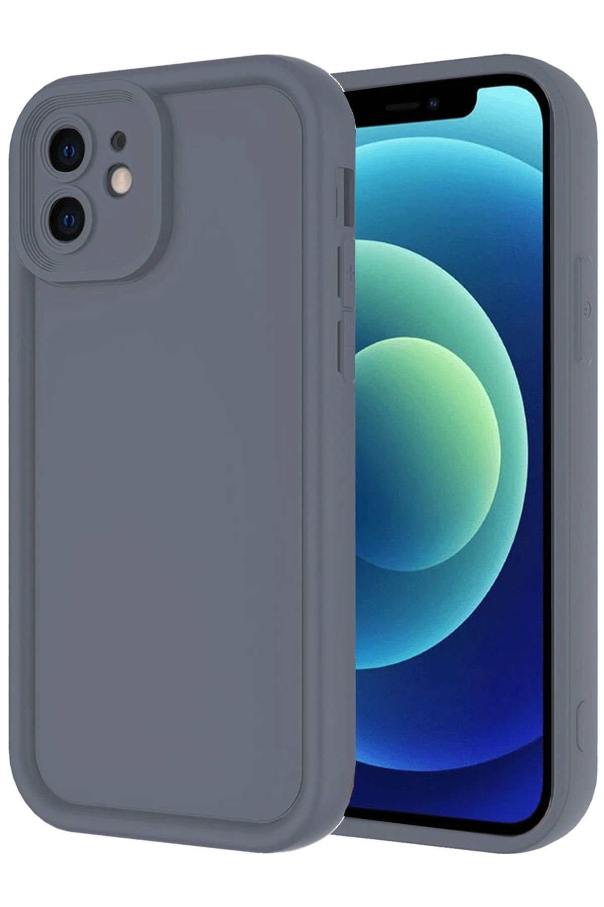 NewFace iPhone 11 Kılıf Viera Silikon - Gri MRAYD