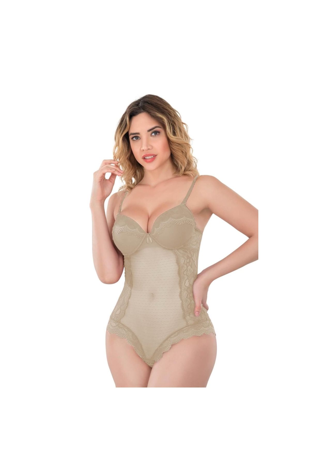 Marsilyan Modli̇ve Vi̇zon Mi Emay 176 Dantelli Body