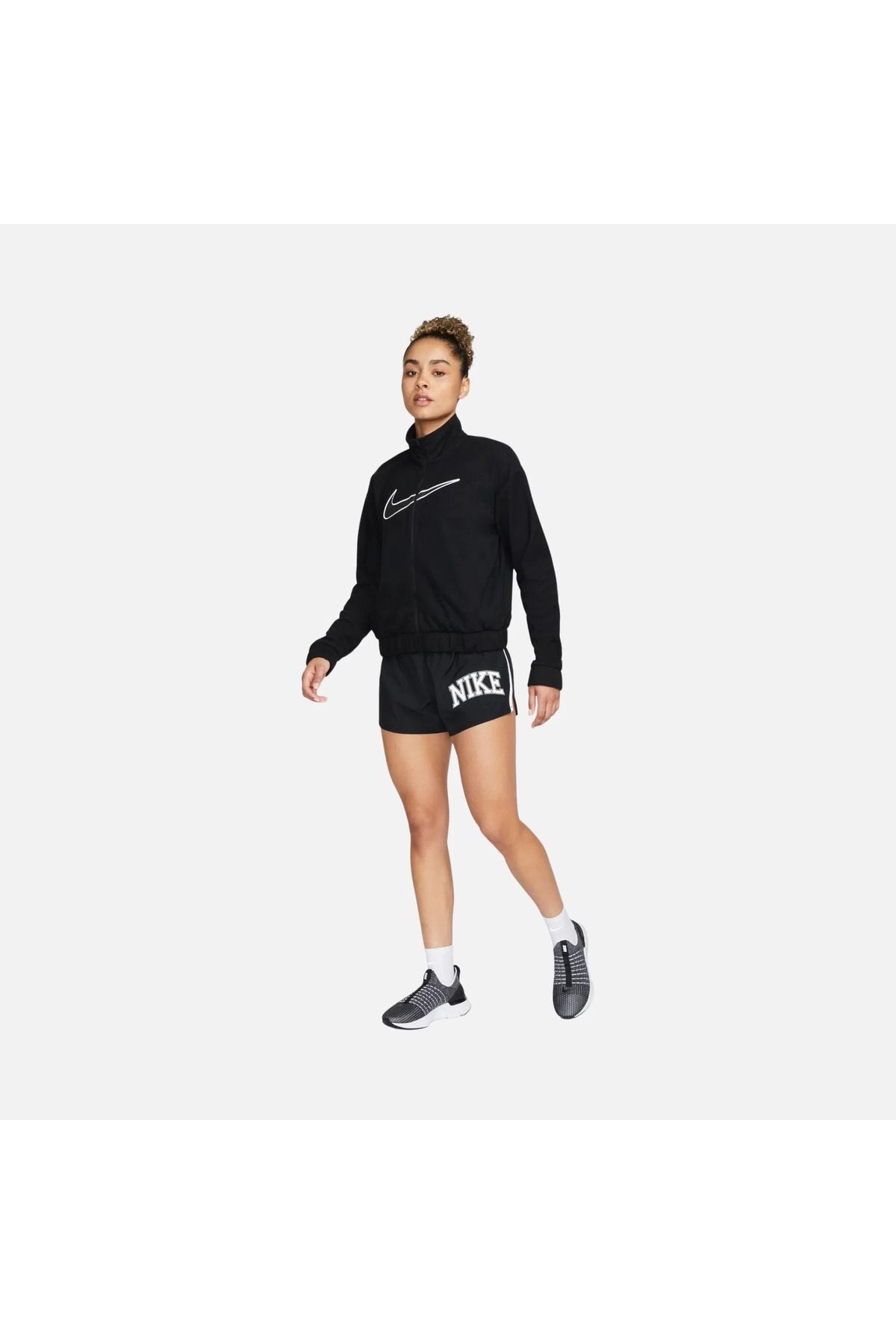 Dri-Fit Swoosh Run Lined Running Kadın siyah koşu spor Şort dq6360 - 2
