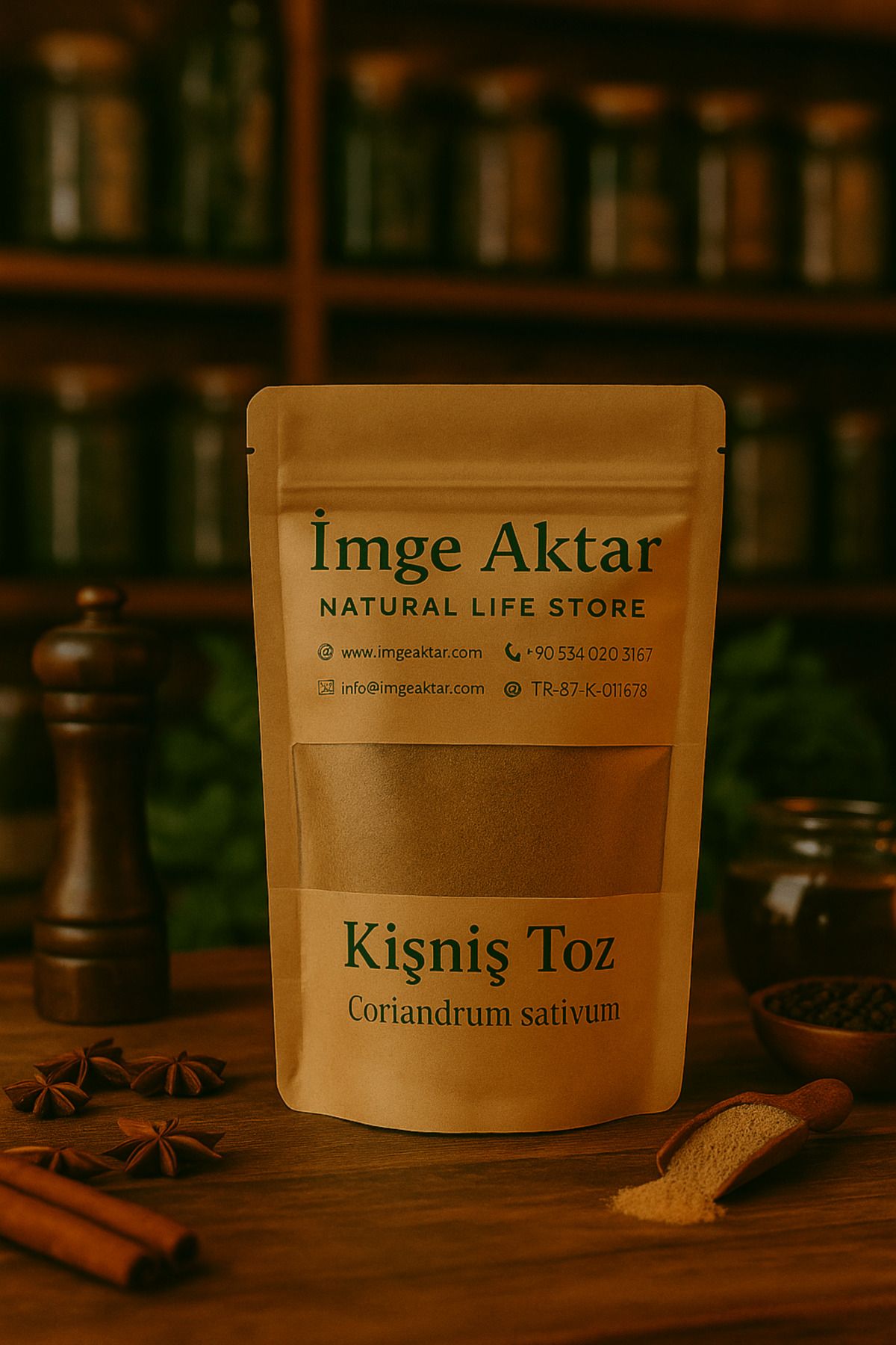 İmge Aktar Kişniş Toz 100g
