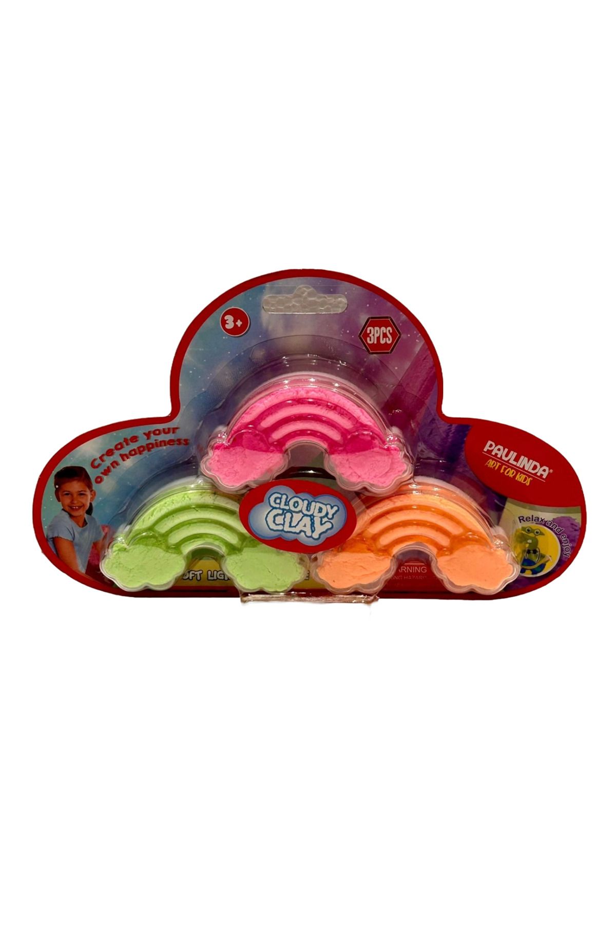 Epilons Paulinda Slime Super Cloudy Clay 3 Parça S00095812