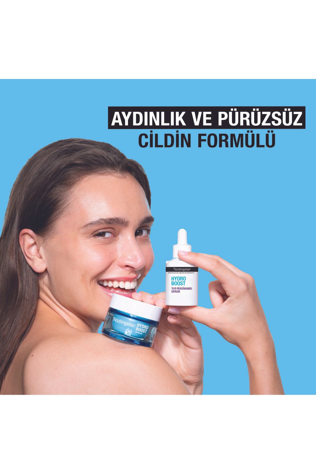 Neutrogena-Hydro Boost 10% Niacinamide Serum 30 ml + Spf 50 Moisturizer 50 ml 8