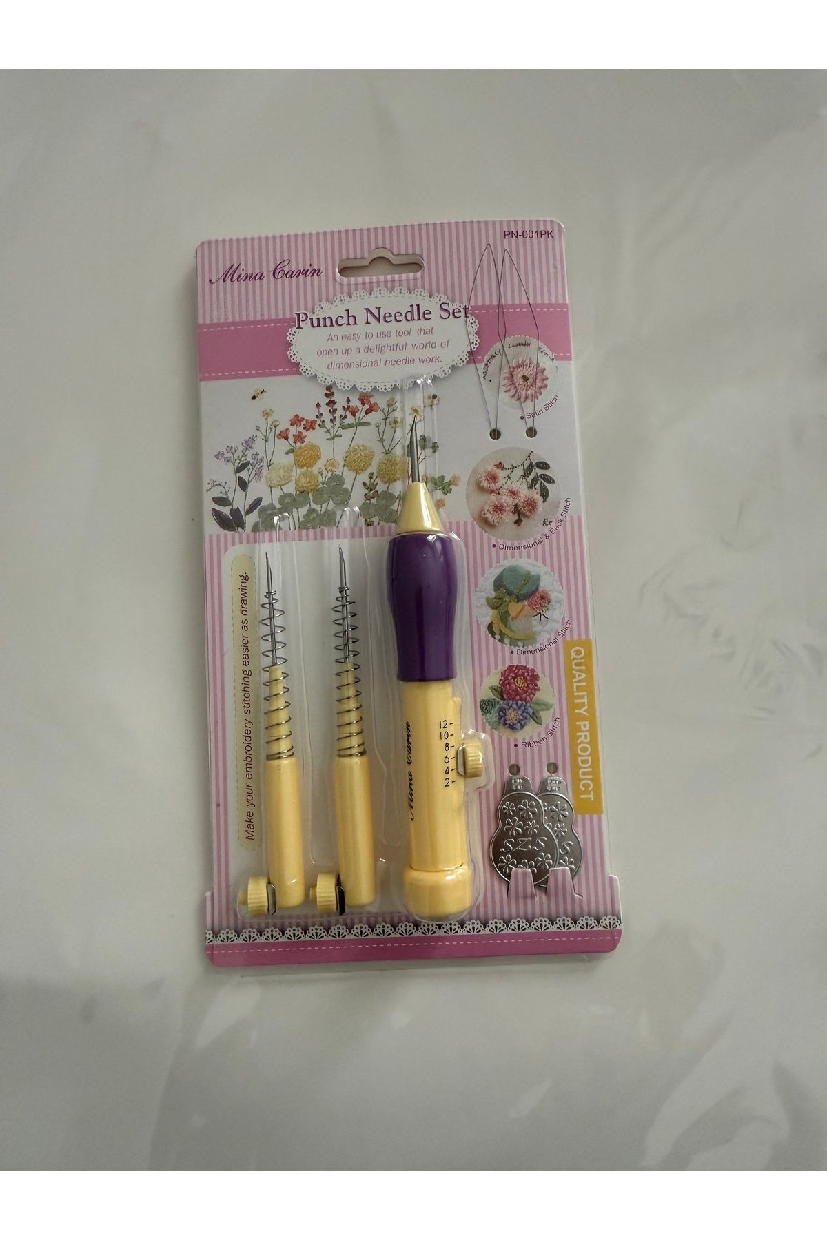 SÜSLÜTASARIM Punch iğne seti(1 paket)