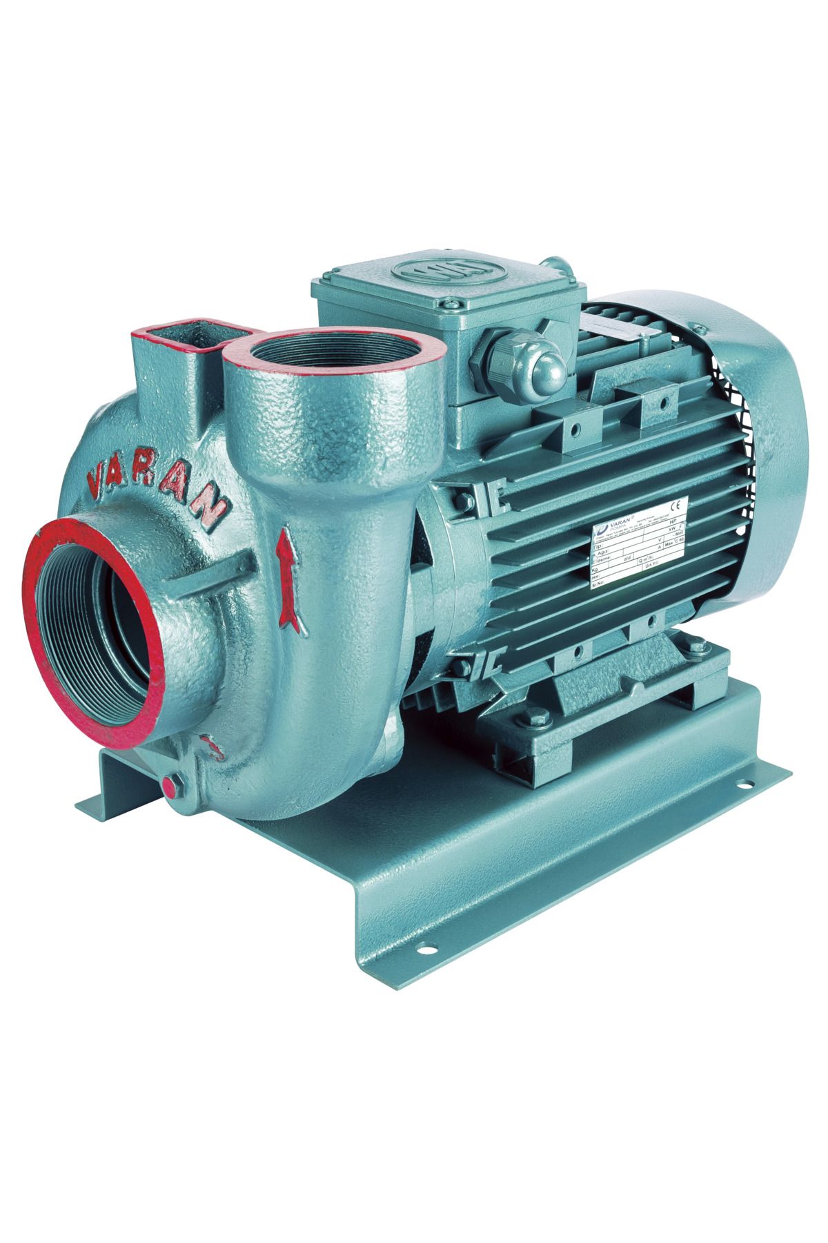 ALAVAN Varan VS 325 Monoblok Salyangoz Santrifüj Pompa 5.5 HP / 4 kW, Trifaze 380 V, 34 Mss, 65 m3/h